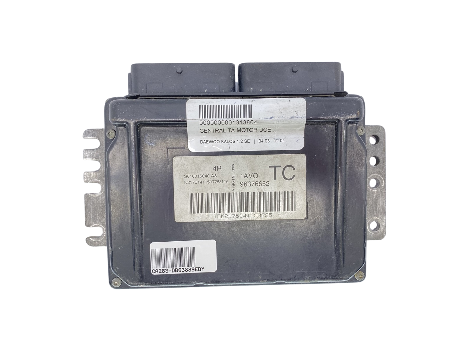 Ohjausyksikkö 96376652 S010016040A8 1AVQ Chevrolet Daewoo Kemsco 63889 main product photo