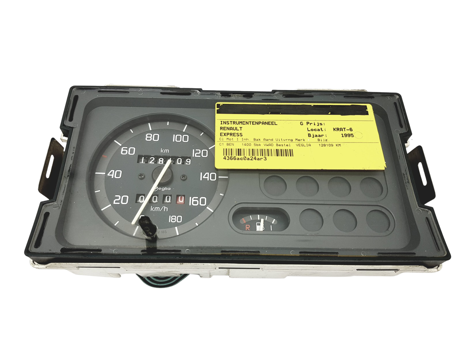 Nopeusmittari Renault Express 7700305189 Veglia 44774 main product photo