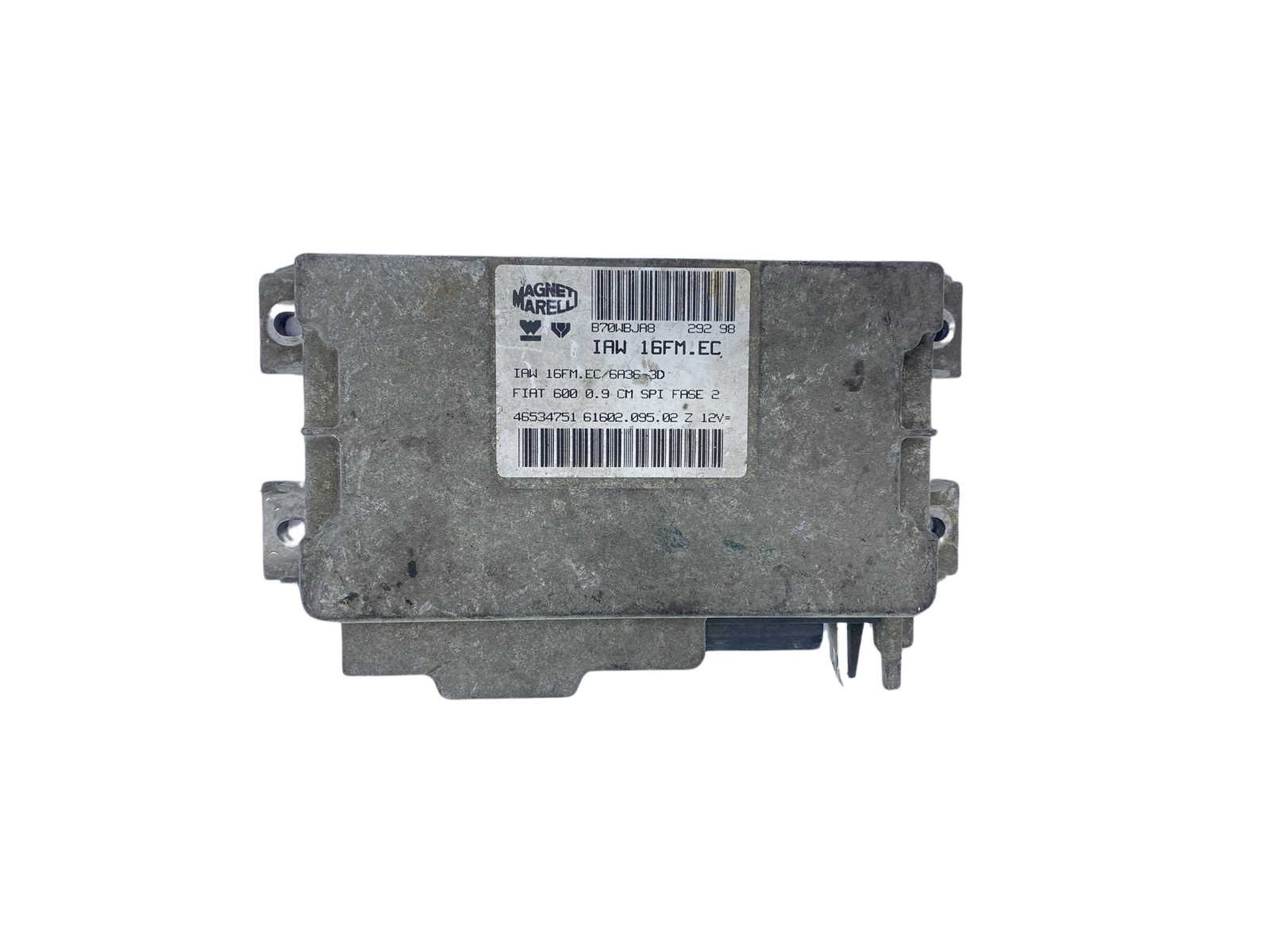 Ohjausyksikkö Fiat 46534751 IAW16FM.EC 61602.095.02 Magneti Marell 62345 main product photo