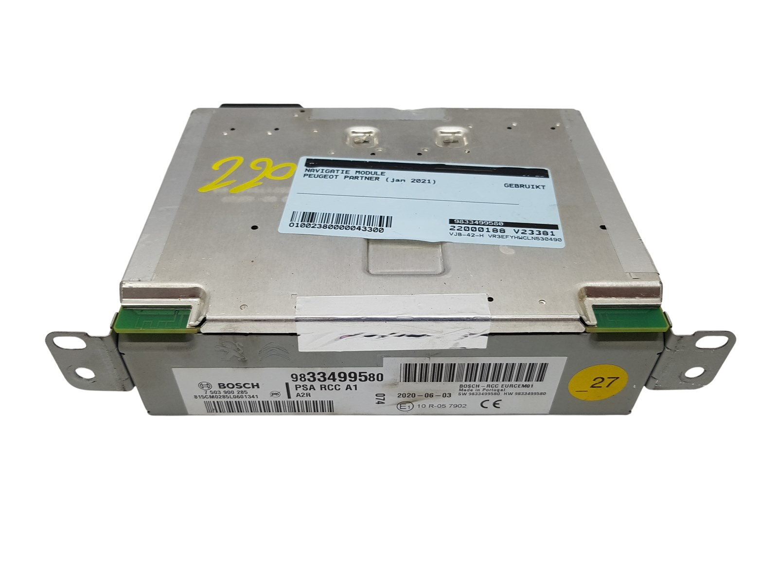 Navigointi Citroen Peugeot 9833499580 7503900285 Bosch 21012 main product photo