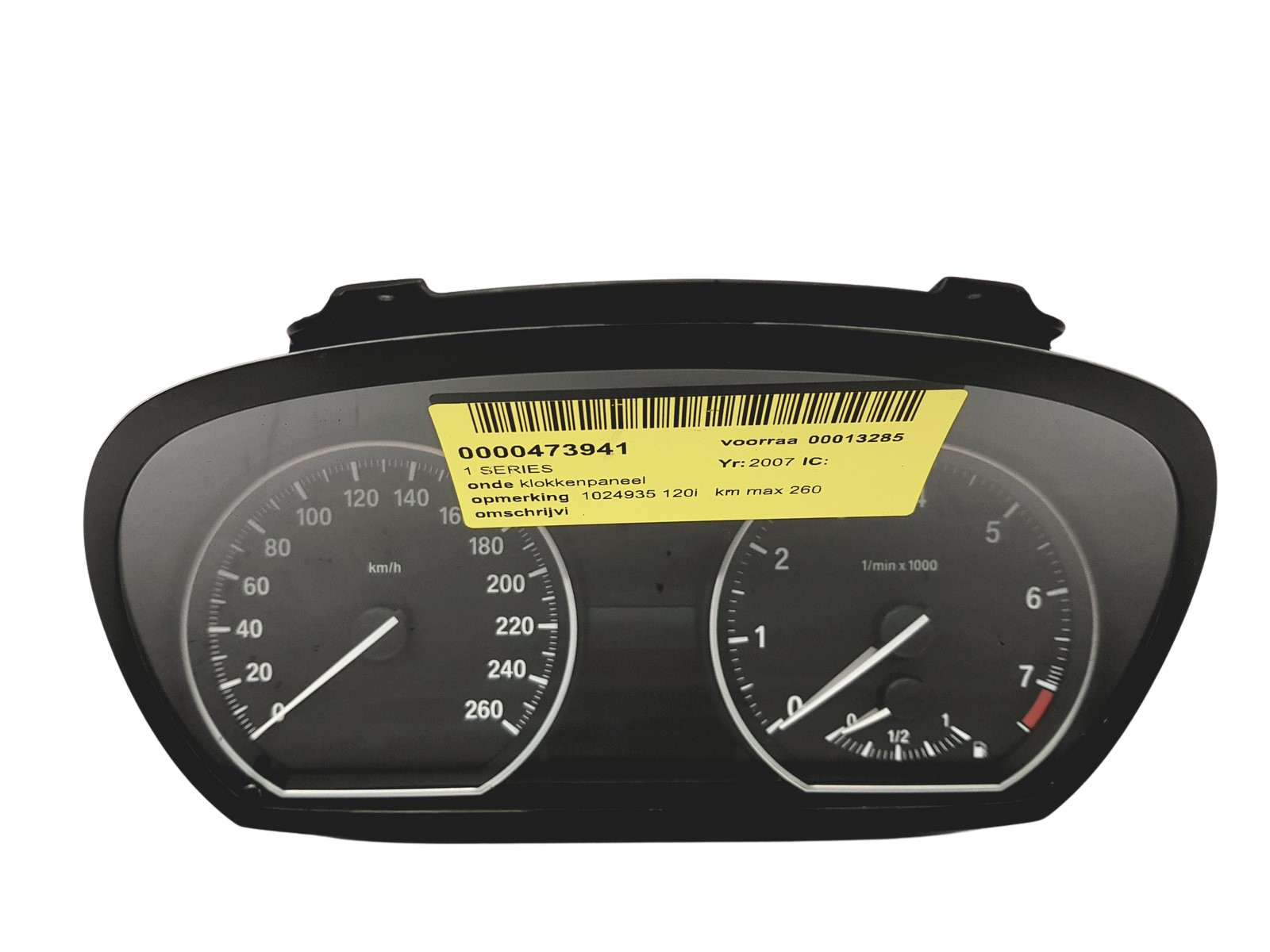 Kierroslukumittari BMW 1 E87 9166815-01 1024935-84 Johnson main product photo