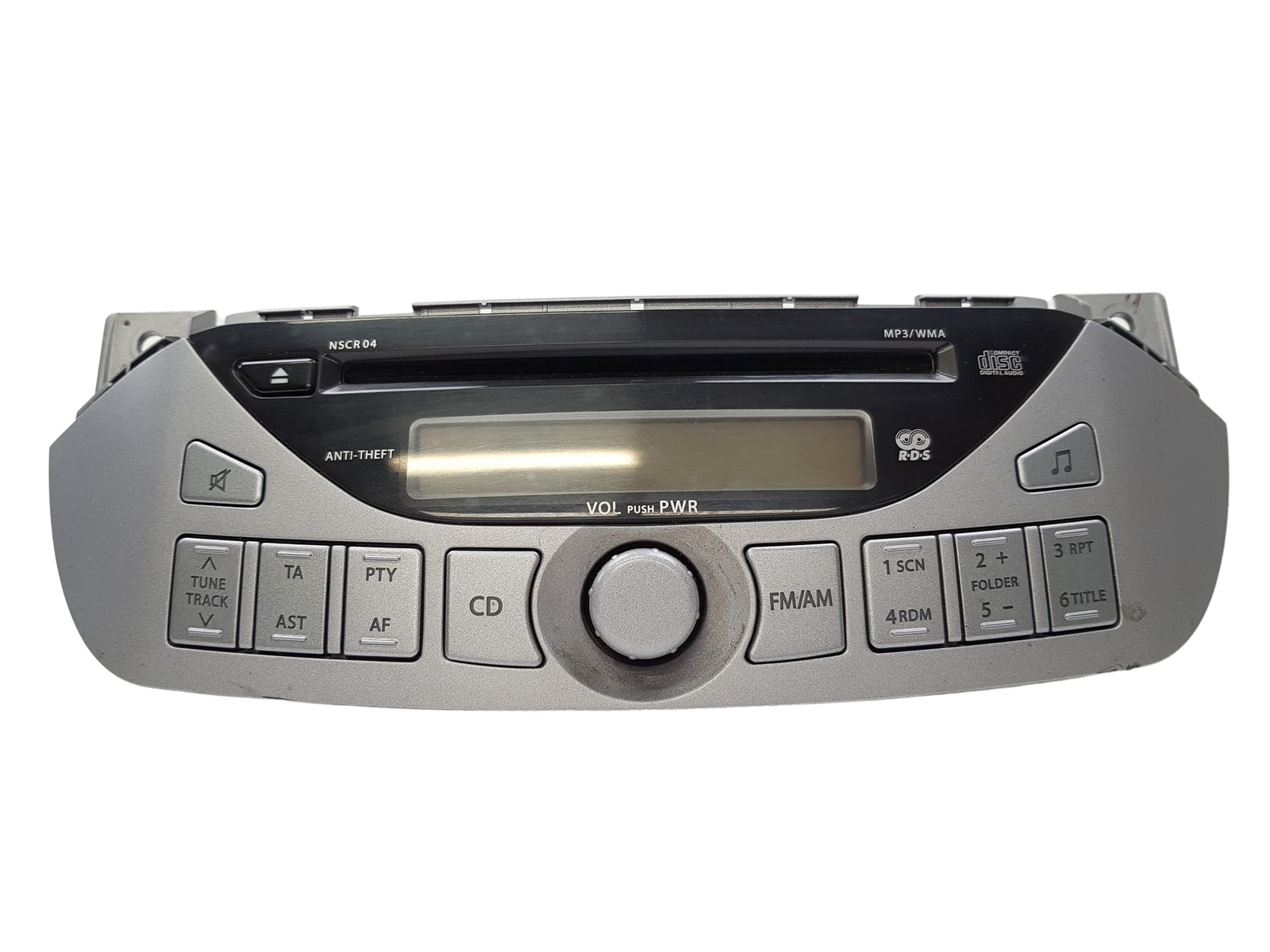 Radio Cd Mp3 Soitin Nissan Pixo 39101M68K00 39101-68K0 NSCR-04 main product photo