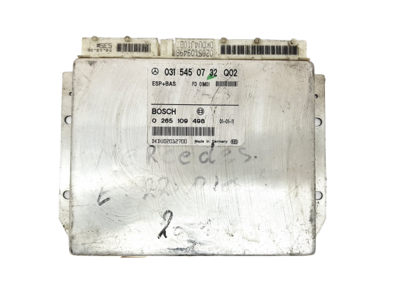 Ohjausyksikkö ESP 0315450732 0265109498 Mercedes Bosch 18649 main product photo