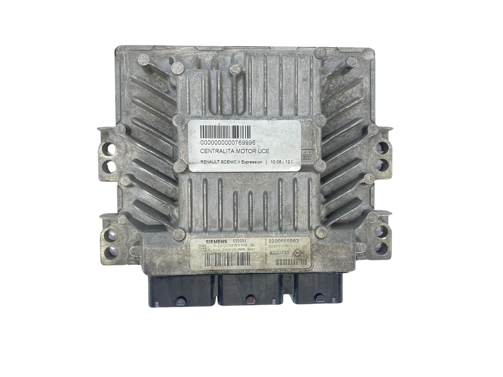 Ohjausyksikkö S122326109A 8200565863 8200592611 Renault Siemens 63471 main product photo