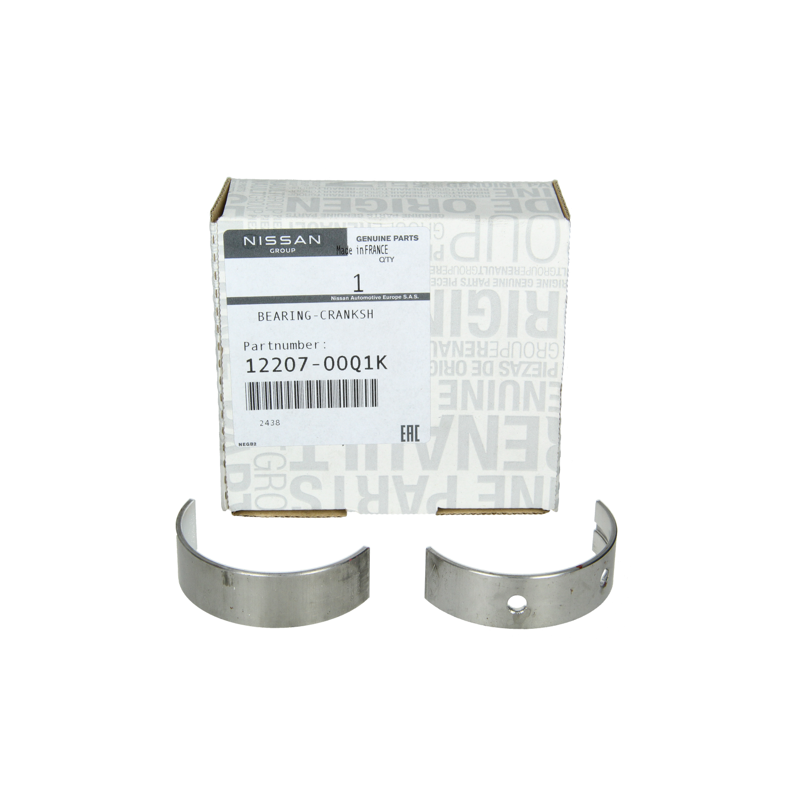 Kampiakselin Laakerit Alkuperäinen 1220700Q1K Nissan Renault main product photo