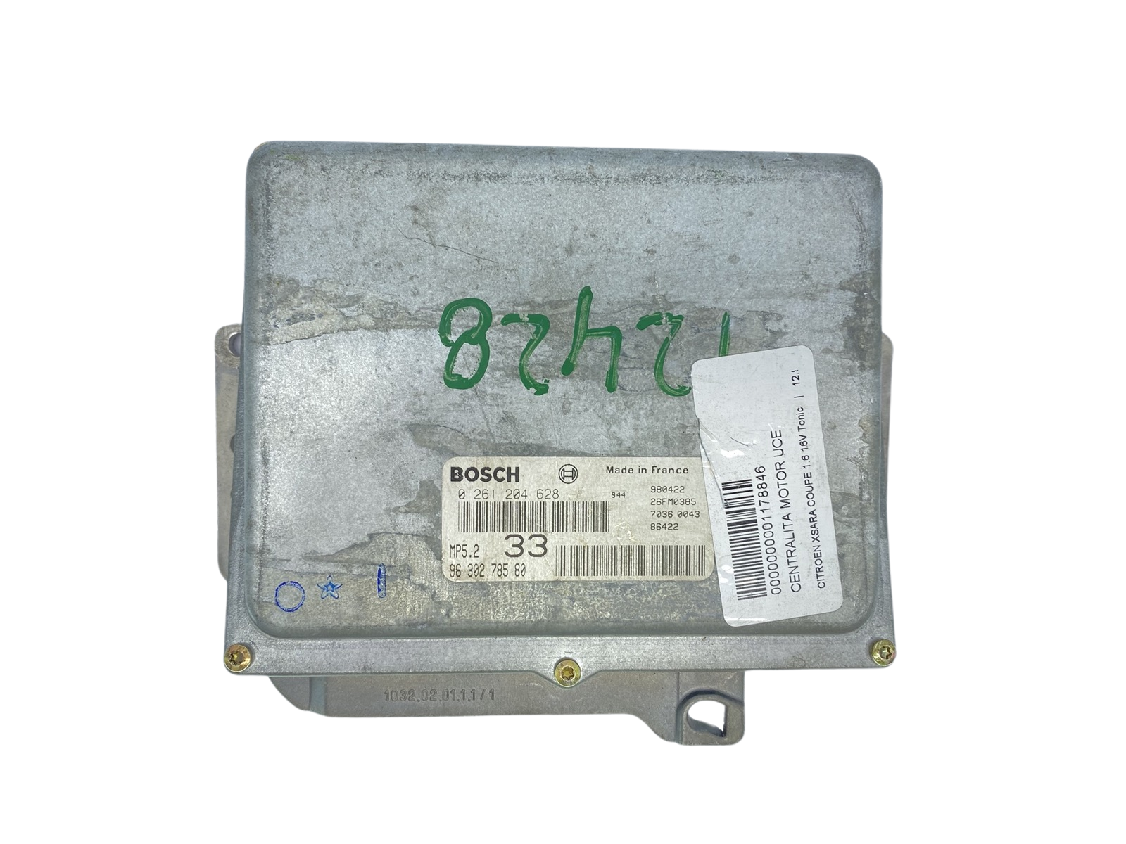 Ohjausyksikkö 0261204628 9630278580 26FM0385 PSA Bosch main product photo