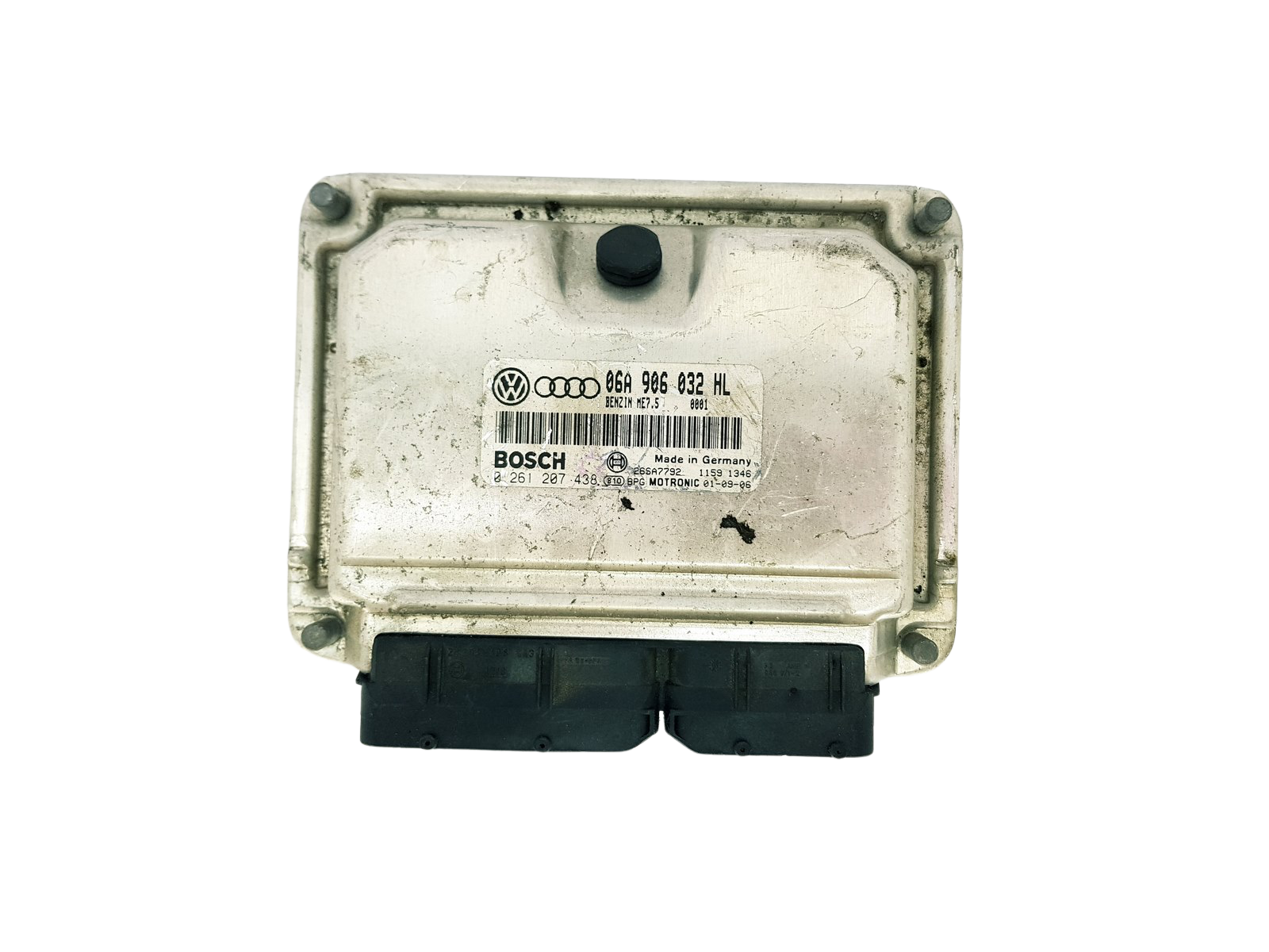Ohjausyksikkö 0261207438 06A906032HL VW Audi Bosch main product photo