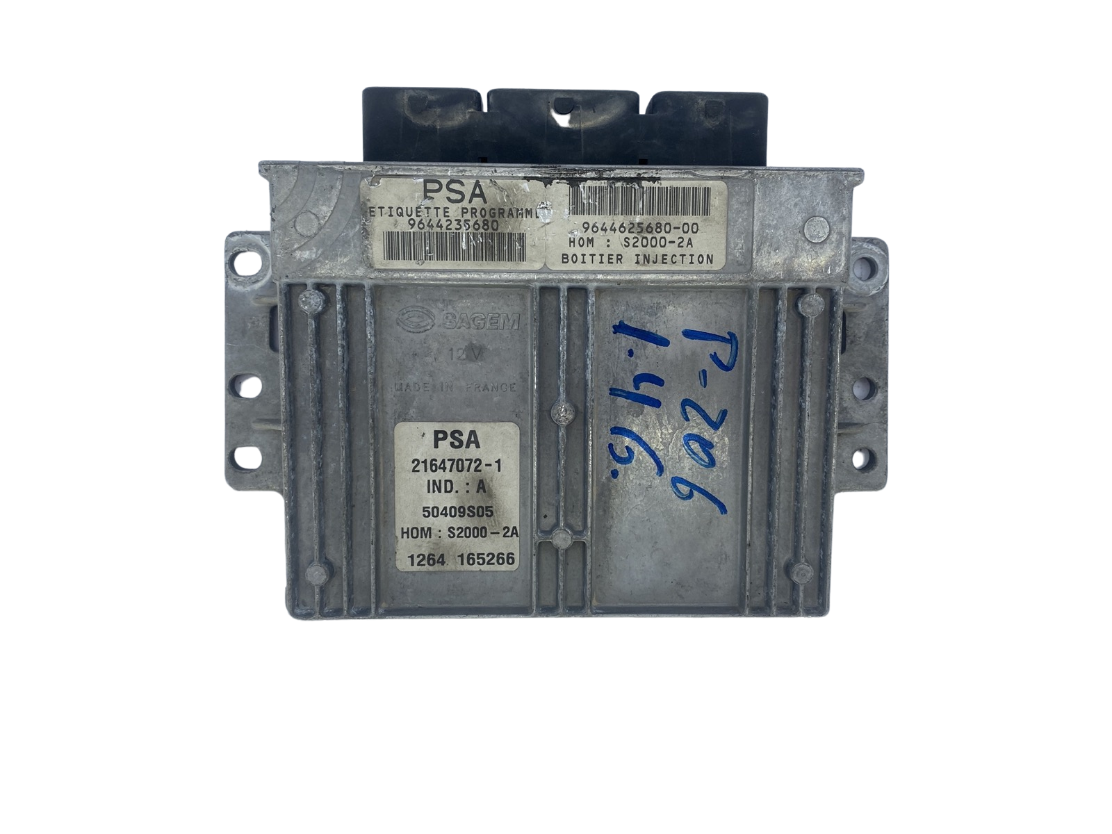 Ohjausyksikkö 9644235680 9644625680-00 21647072-1 PSA Sagem 51829 main product photo