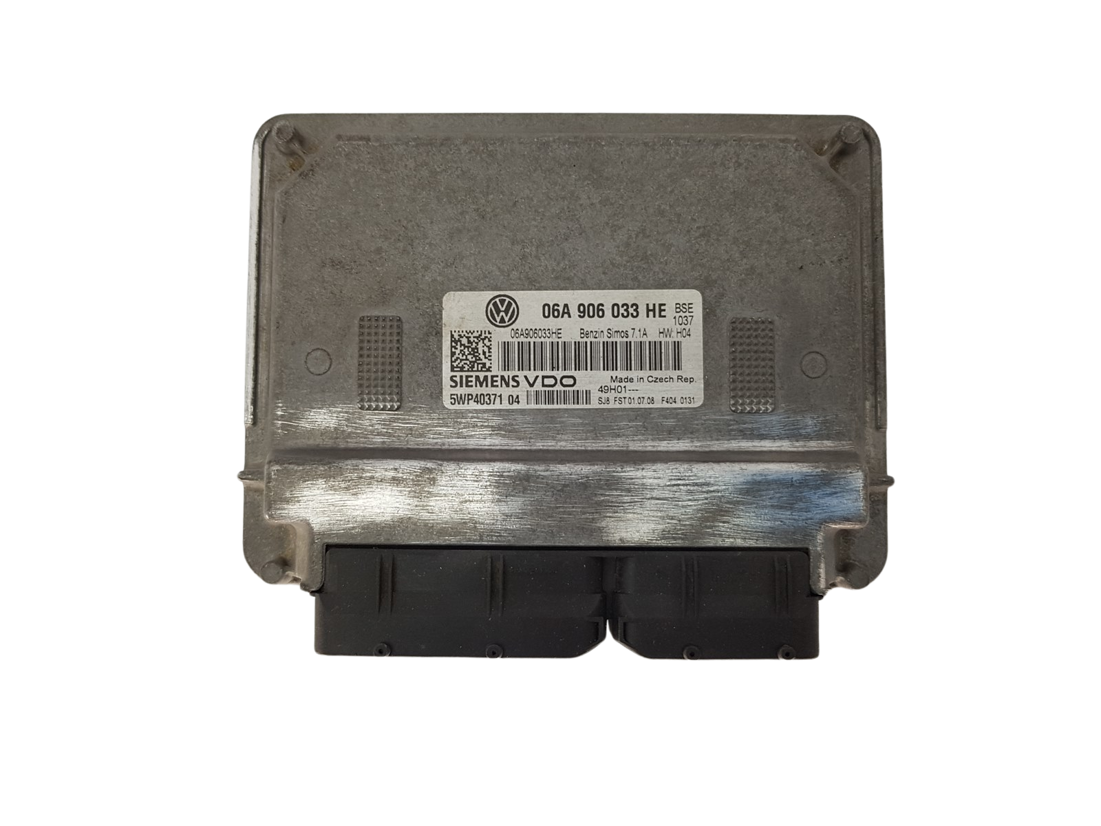 Ohjausyksikkö 06A906033HE 5WP40371 04 Seat Siemens 3684 main product photo