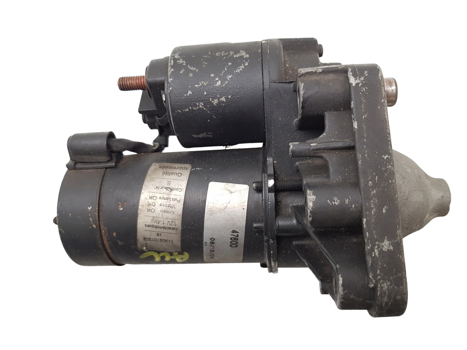 Käynnistin Citroen Peugeot 5802FP D6RA110 1.4 1.6 HDI Valeo main product photo