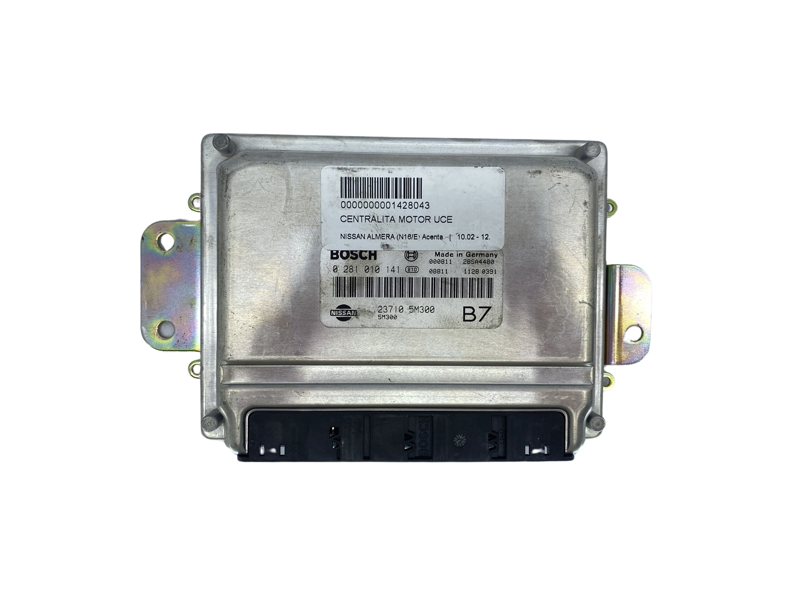 Ohjausyksikkö 0281010141 23710 5M300 Nissan Bosch 62733 main product photo