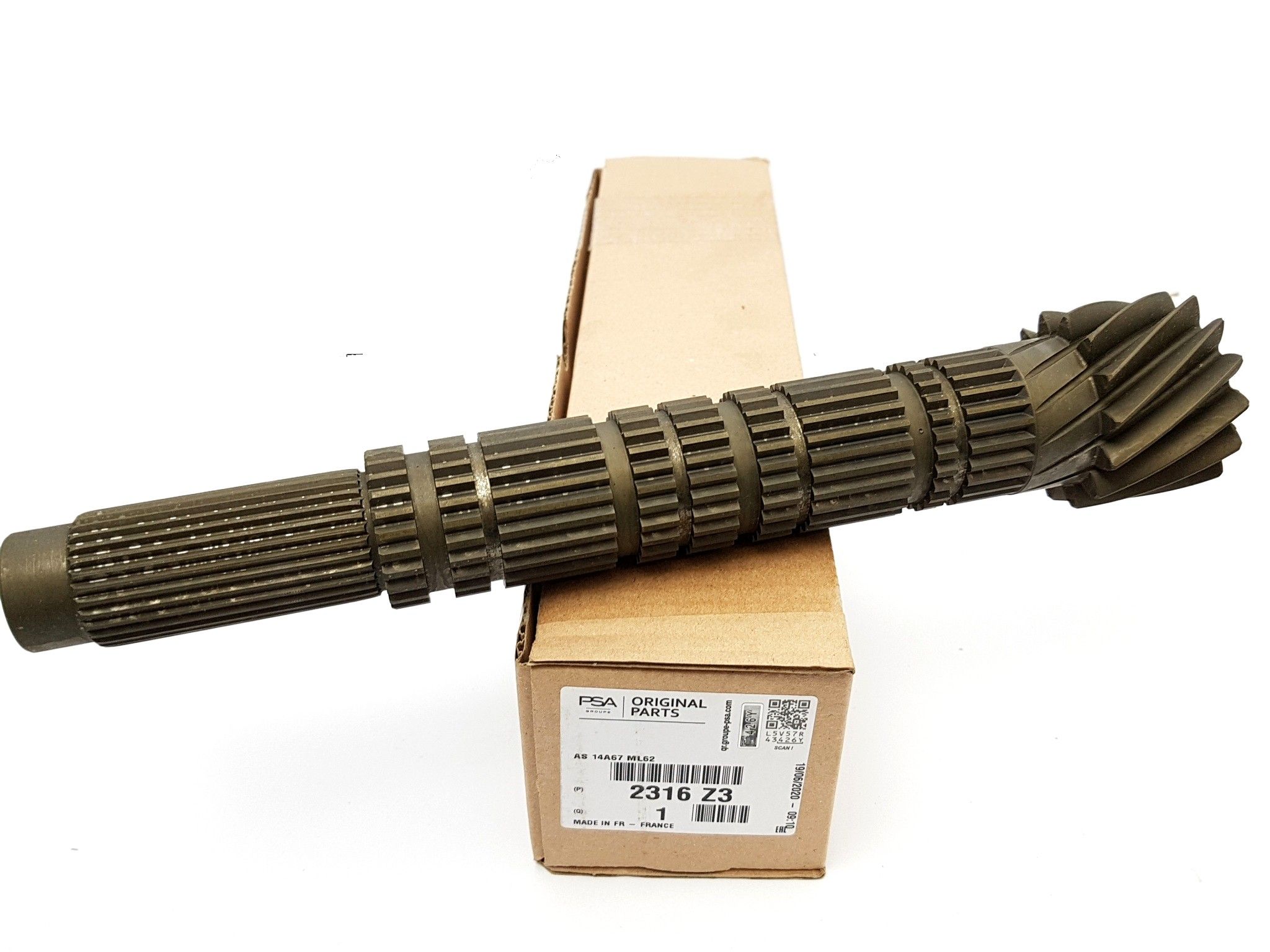 Vaihteiston pääakseli Alkuperäinen Jumpy Expert Scudo ML6 2316Z3 9654513488 main product photo