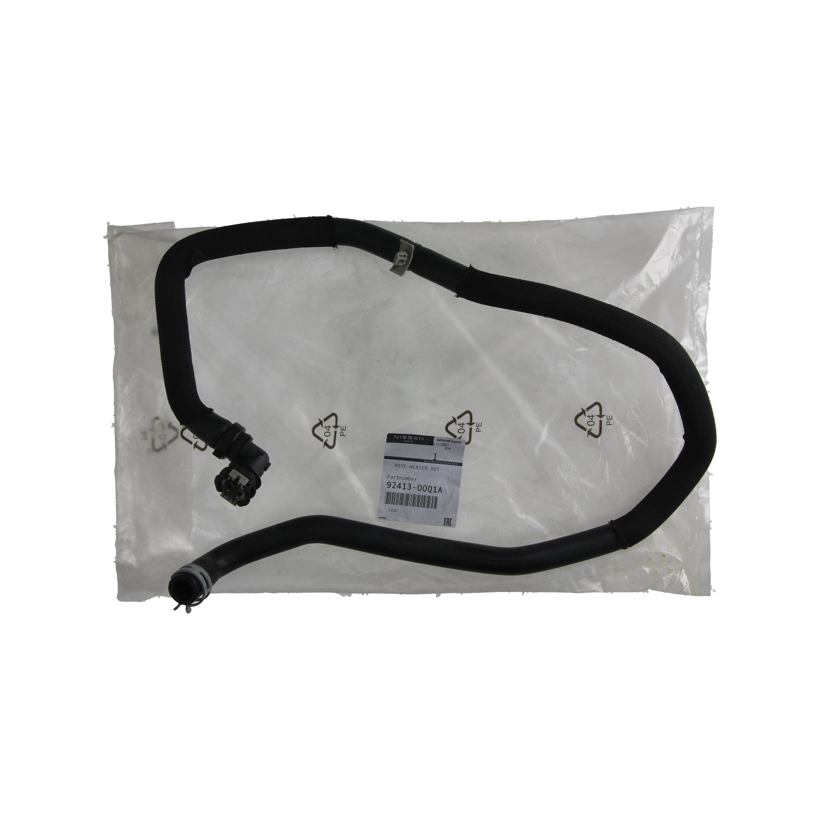 Jäähdyttimen putki Alkuperäinen 9241300Q1A 140553440R Nissan Renault main product photo