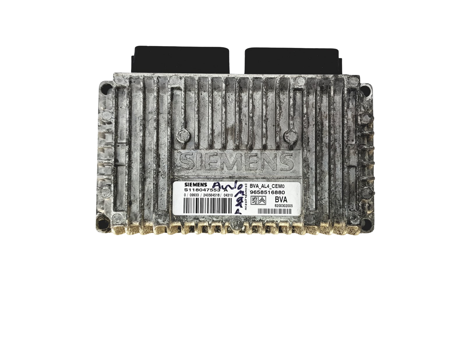 Ohjausyksikkö S118047553A 9658516880 8200302005 PSA Siemens main product photo