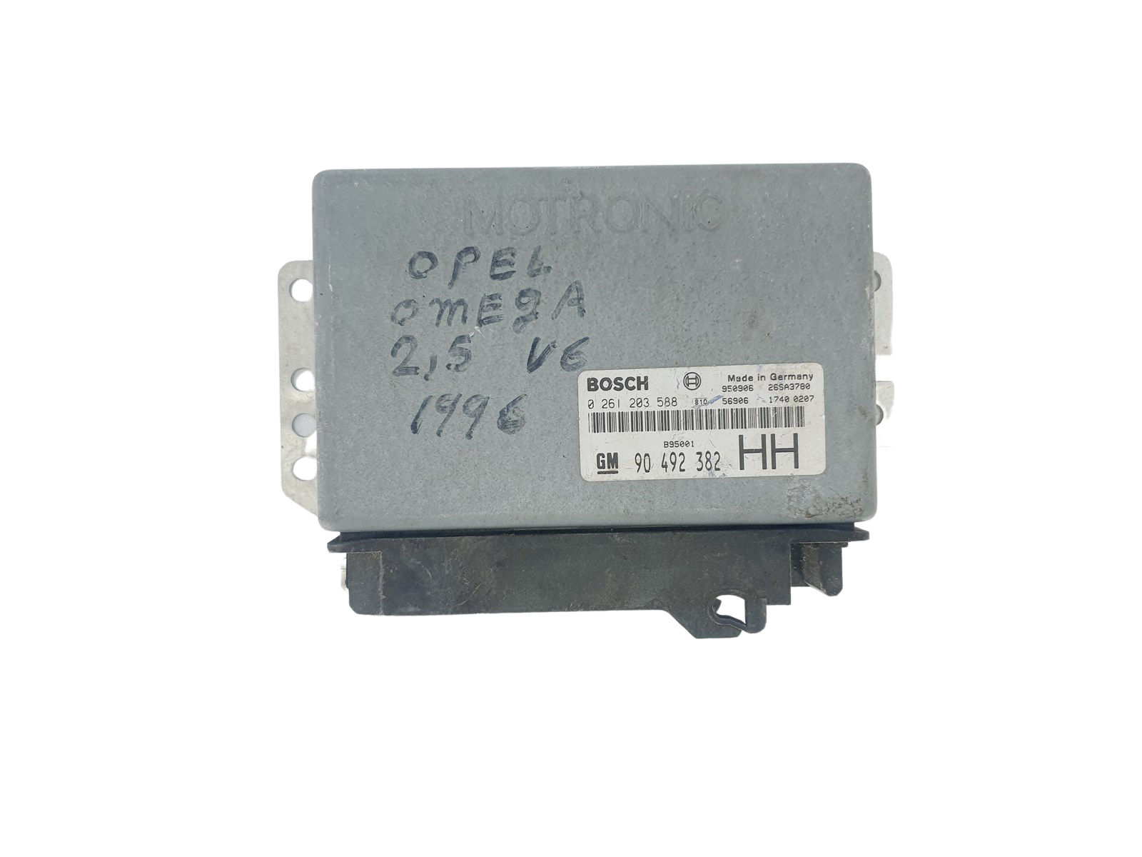 Ohjausyksikkö 90492382HH 0261203588 Opel Bosch 40983 main product photo