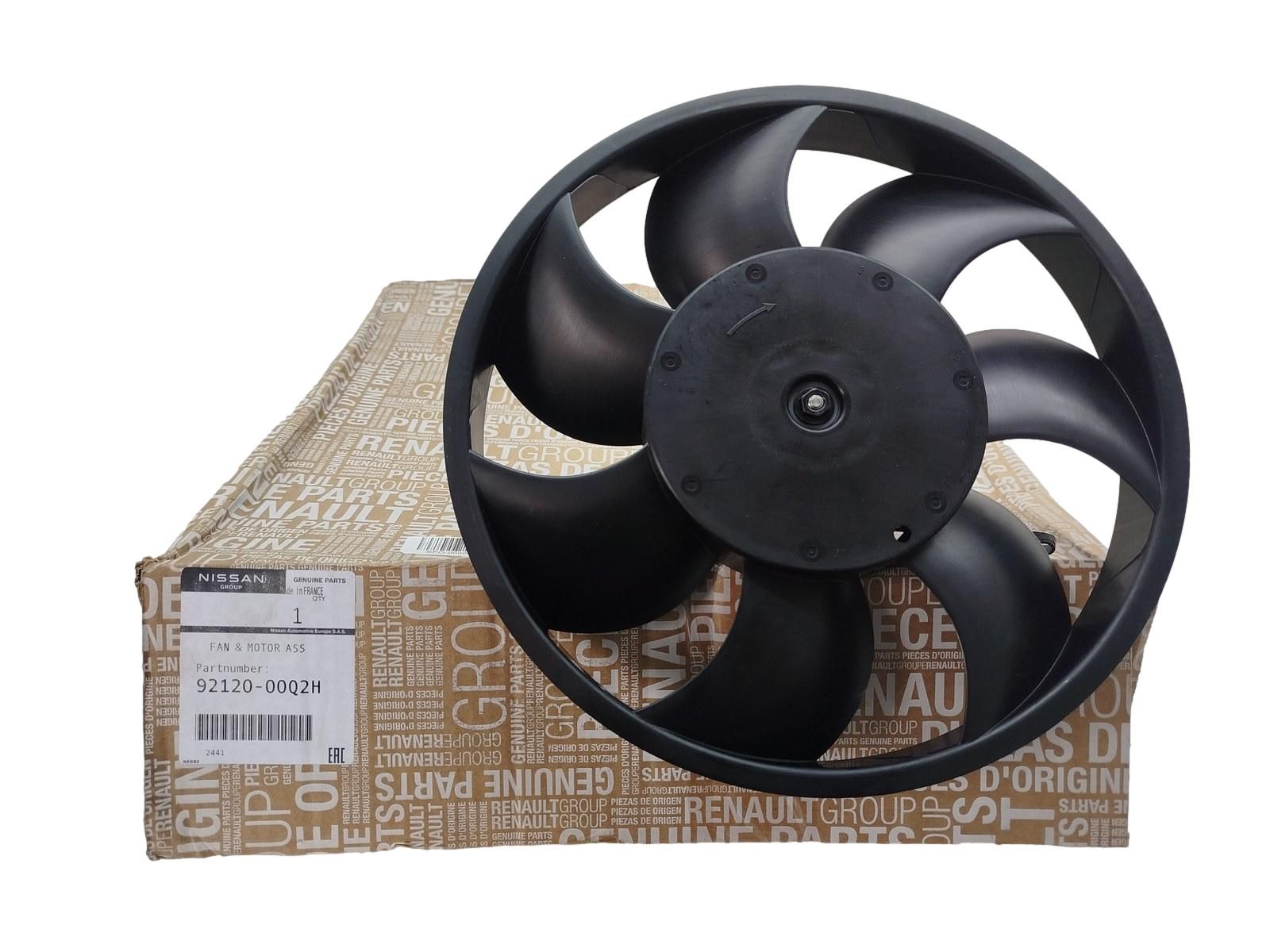 Jäähdyttimen Tuuletin Uusi Alkuperäinen 9212000Q2H 214817864R Renault Nissan main product photo
