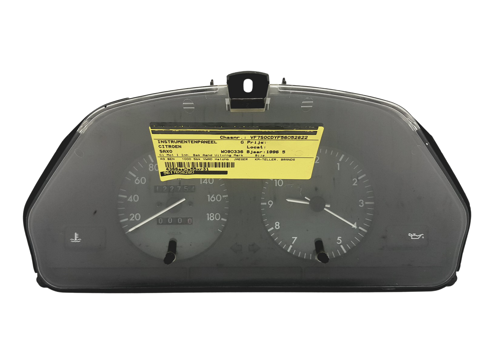 Nopeusmittari Citroen Saxo 9617658280 49088 main product photo