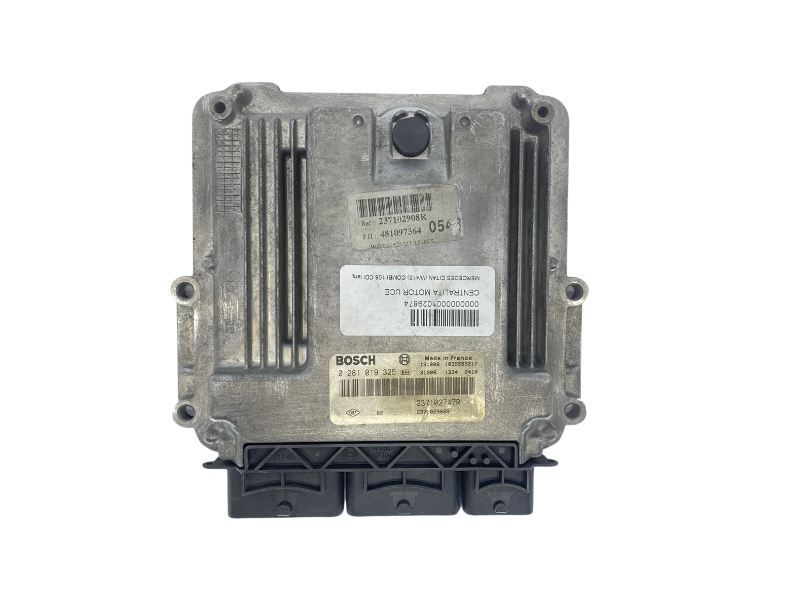 Ohjausyksikkö 0281019325 237102747R 237102908R Renault Bosch 63494 main product photo