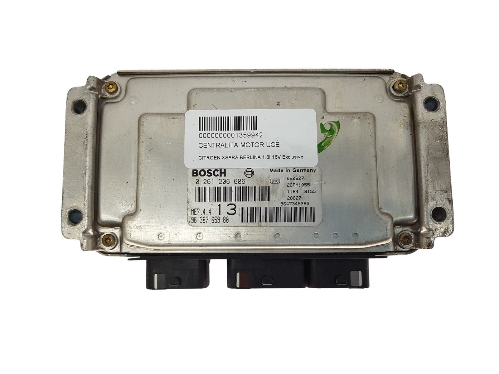 Ohjausyksikkö 0261206606 9638765980 9647345280 PSA Bosch 3626 main product photo