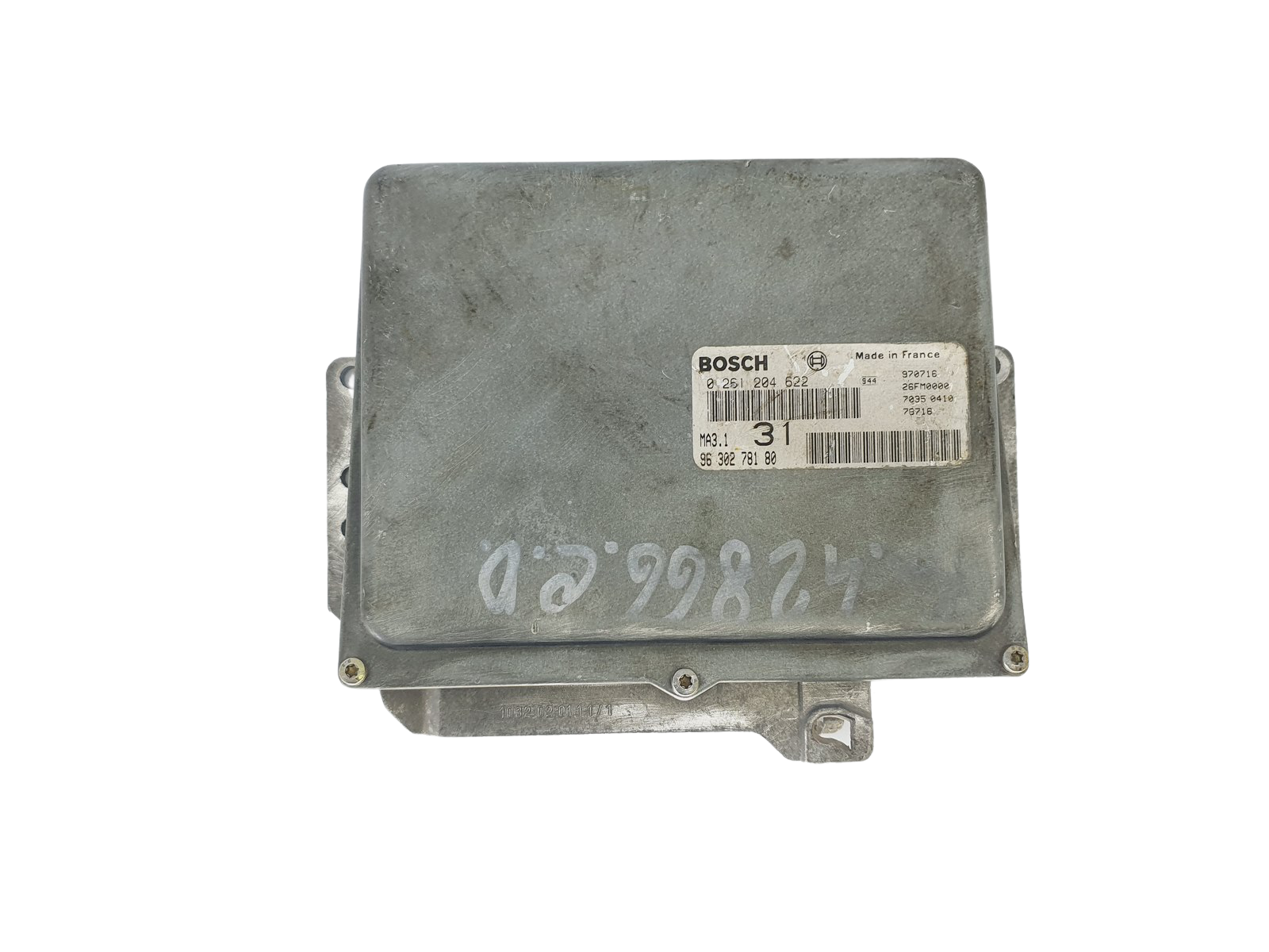 Ohjausyksikkö 0261204622 9630278180 26FM0000 MA3.1 PSA Bosch 38327 main product photo