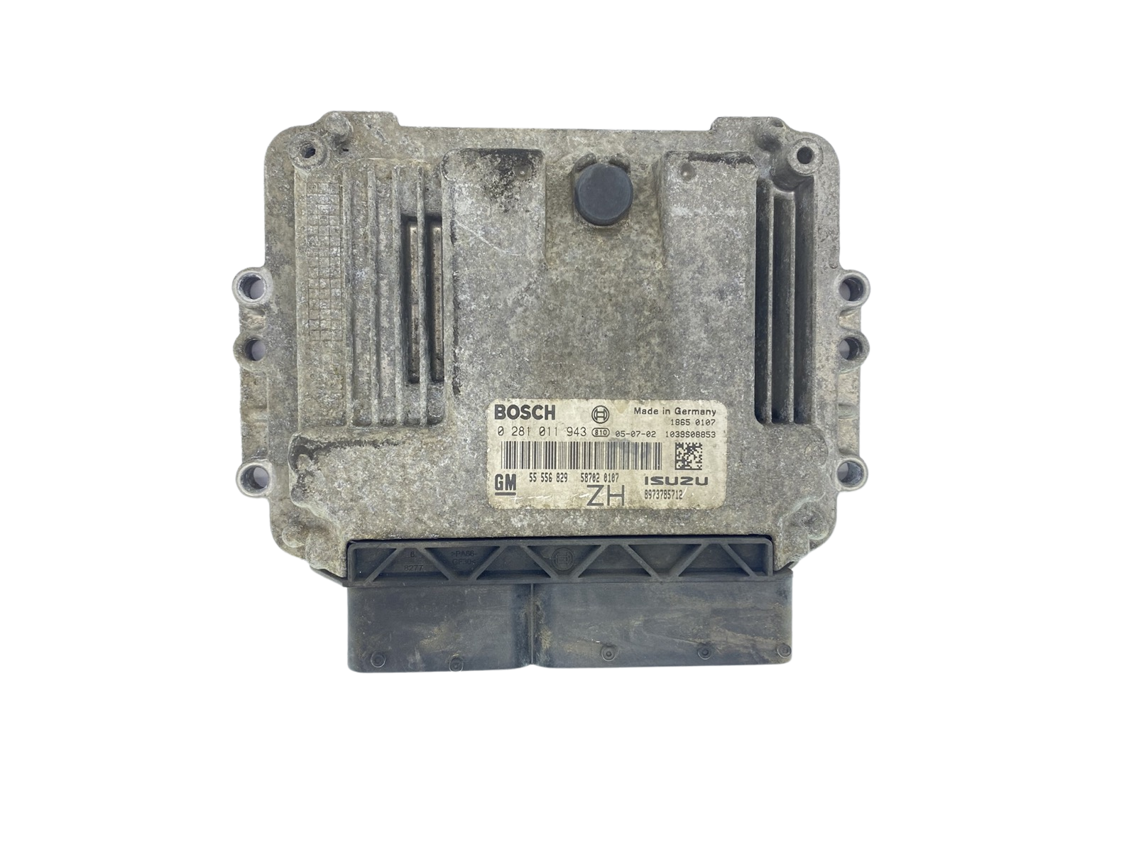 Ohjausyksikkö Opel 0281011943 55556829 8973785712 Bosch GM Isuzu 62318 main product photo