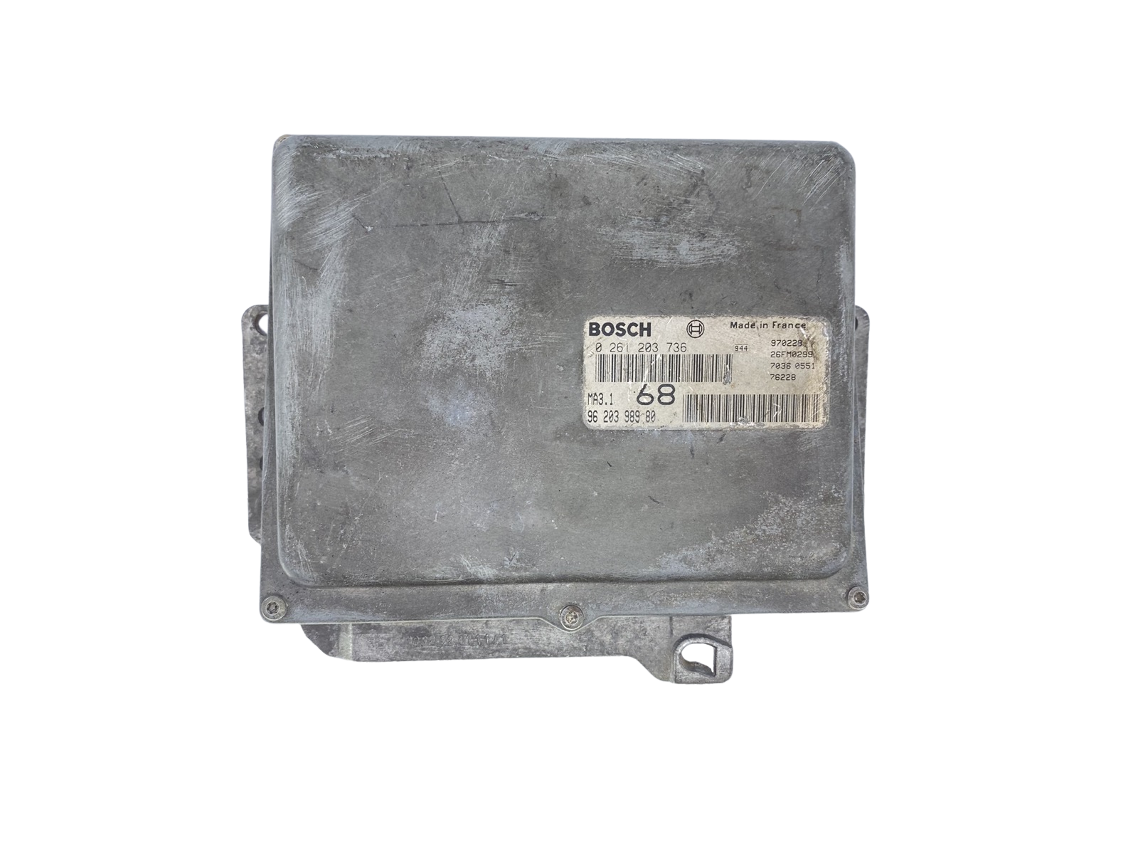 Ohjausyksikkö 0261203736 9620398980 MA3.1 PSA Bosch 57936 main product photo
