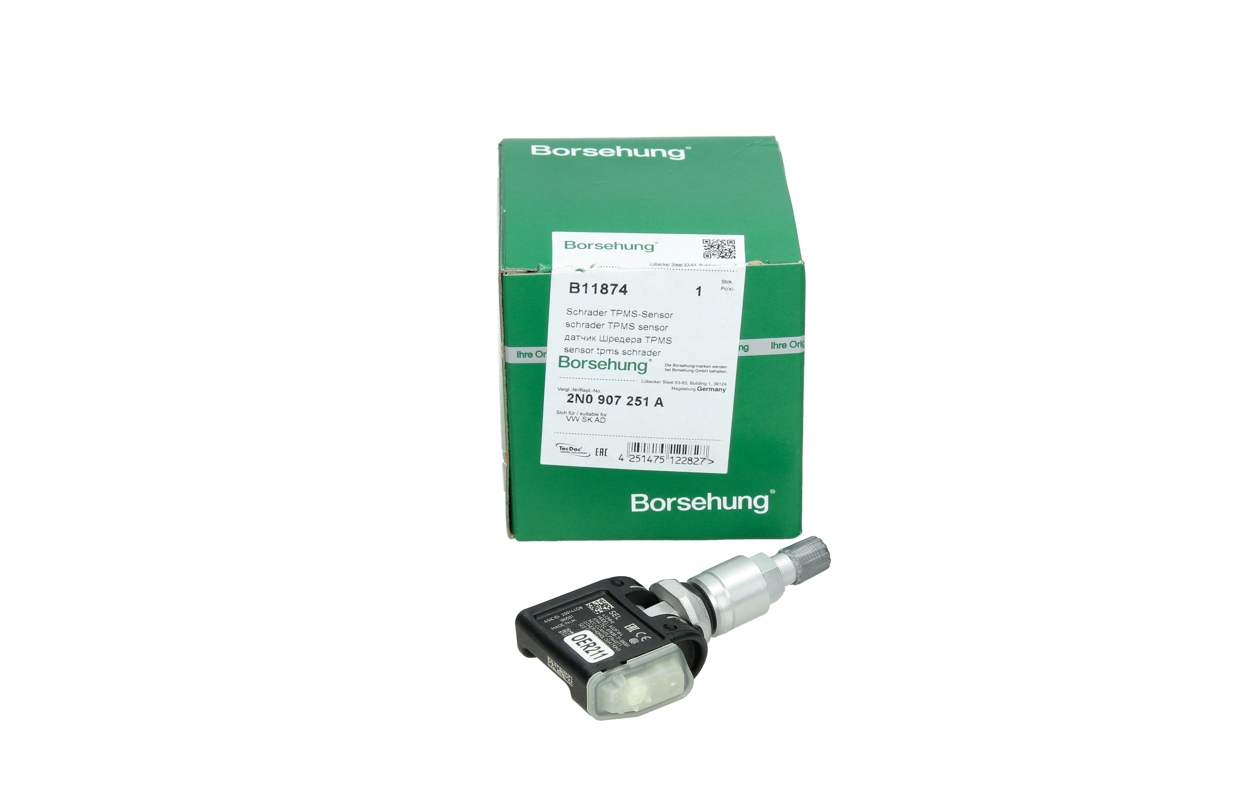 Anturi 2N0907251A B11874 Volkswagen Borsehung main product photo
