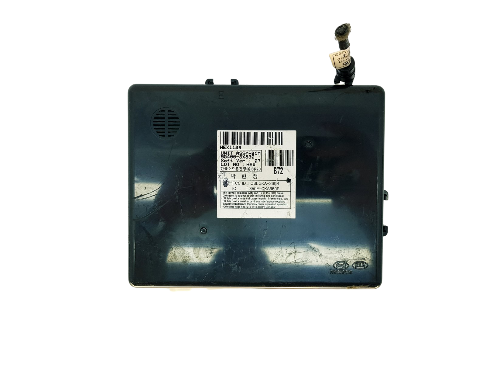 Ohjausyksikkö BCM 95400-3X830 850F-OKA360R Hyundai 31690 main product photo
