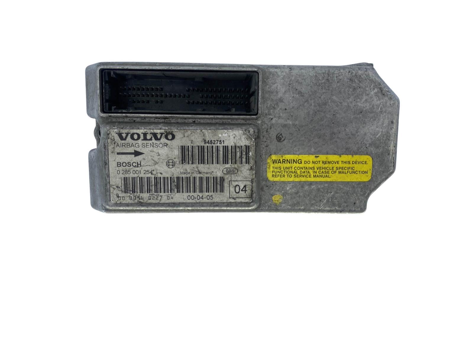 Ohjausyksikkö 0285001254 9452751 Volvo Bosch main product photo