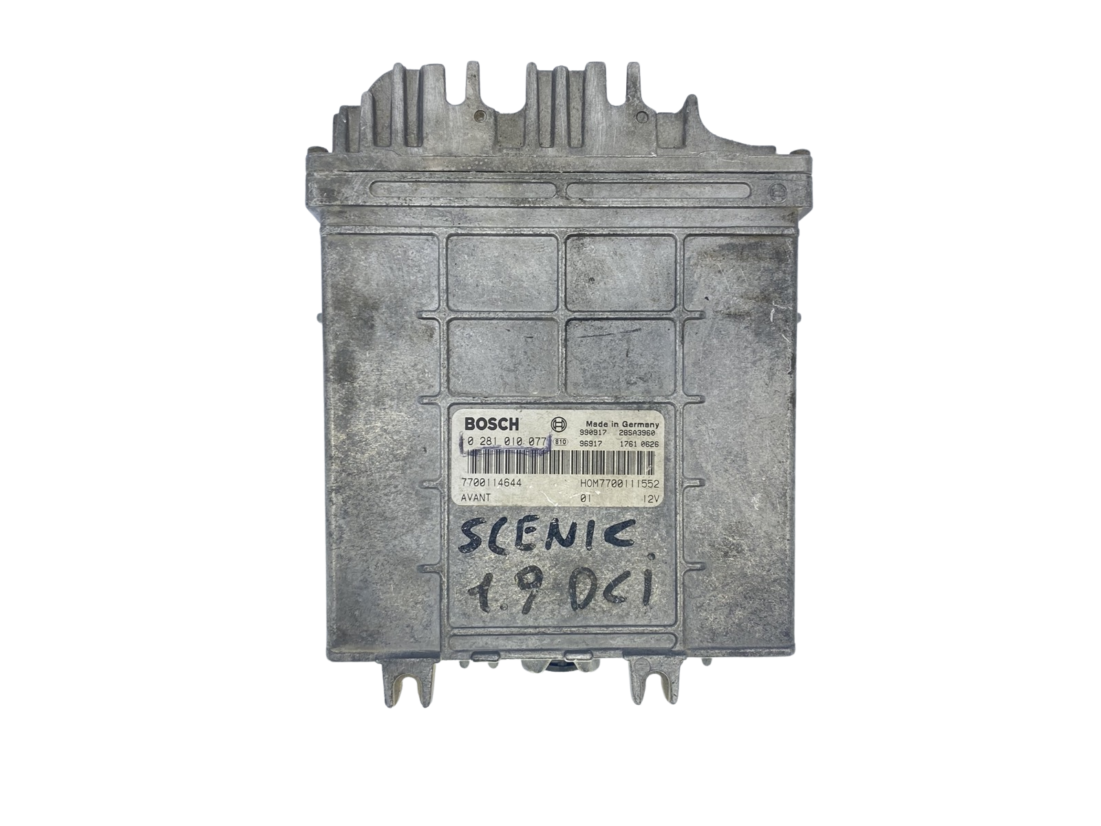 Ohjausyksikkö 0281010077 7700114644 7700111552 Renault Bosch 55748 main product photo