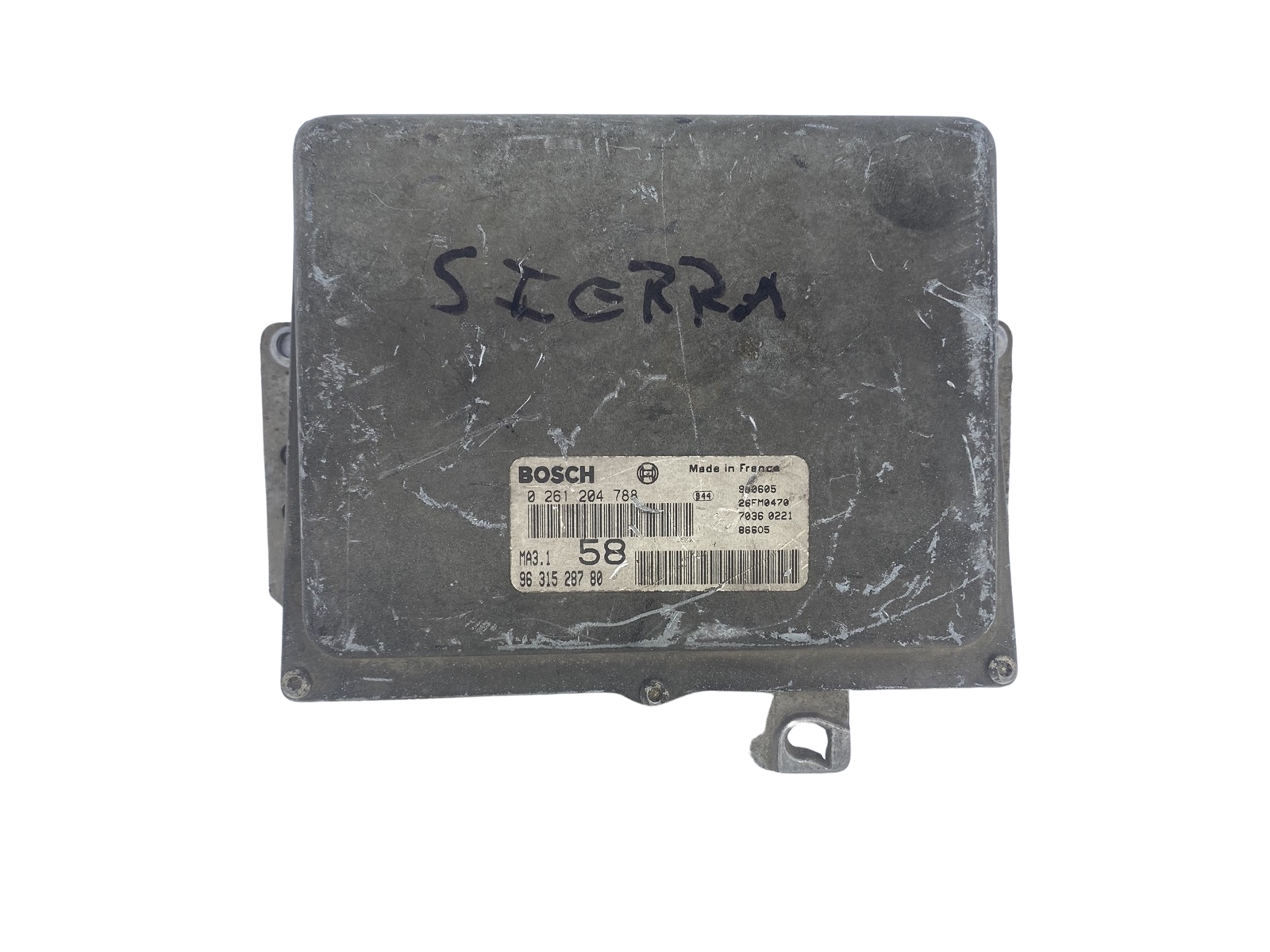 Ohjausyksikkö 0261204788 9631528780 PSA Bosch 51889 main product photo
