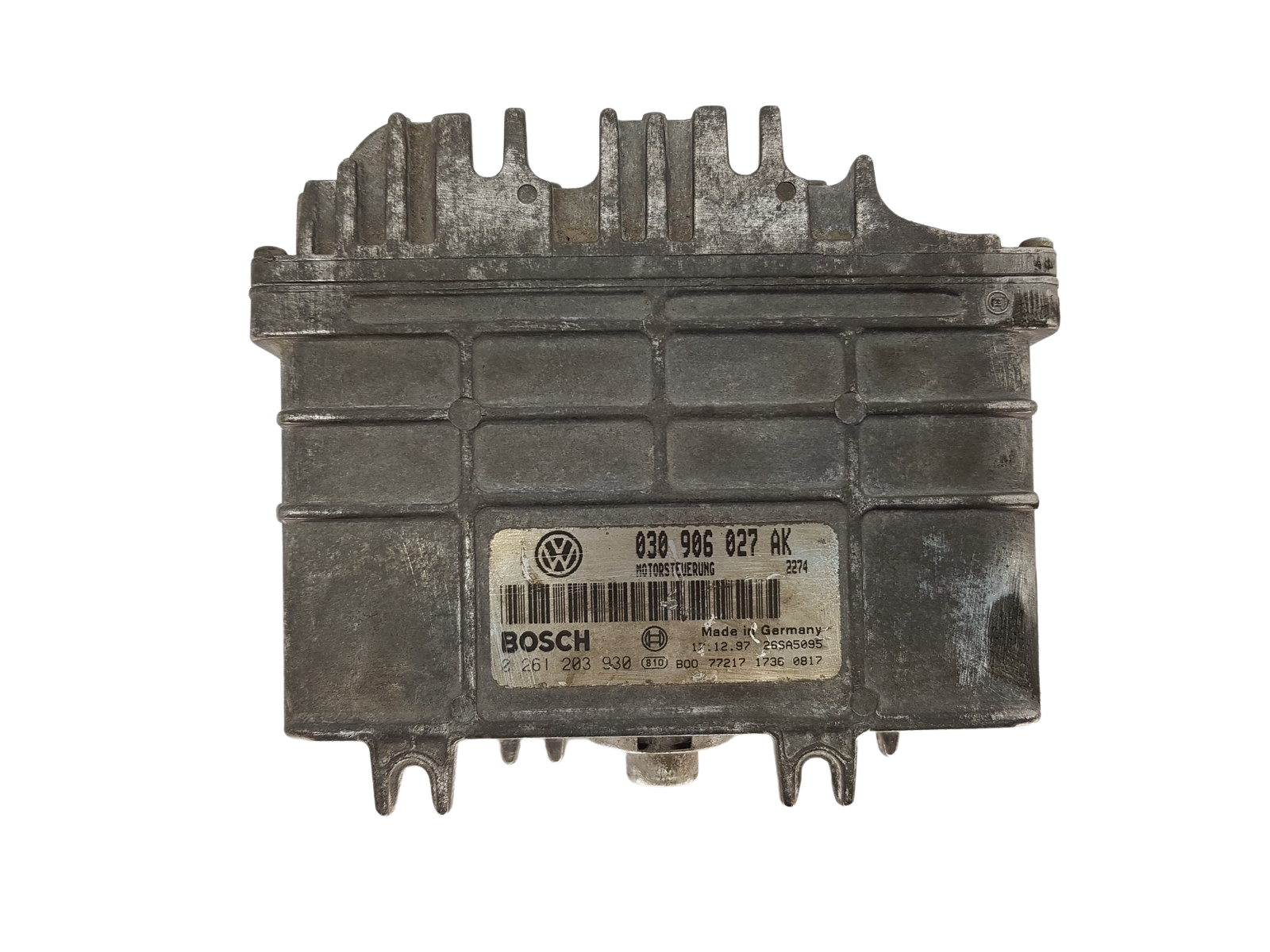 Ohjausyksikkö 030906027AK 0261203930 VW Seat Bosch 3425 main product photo