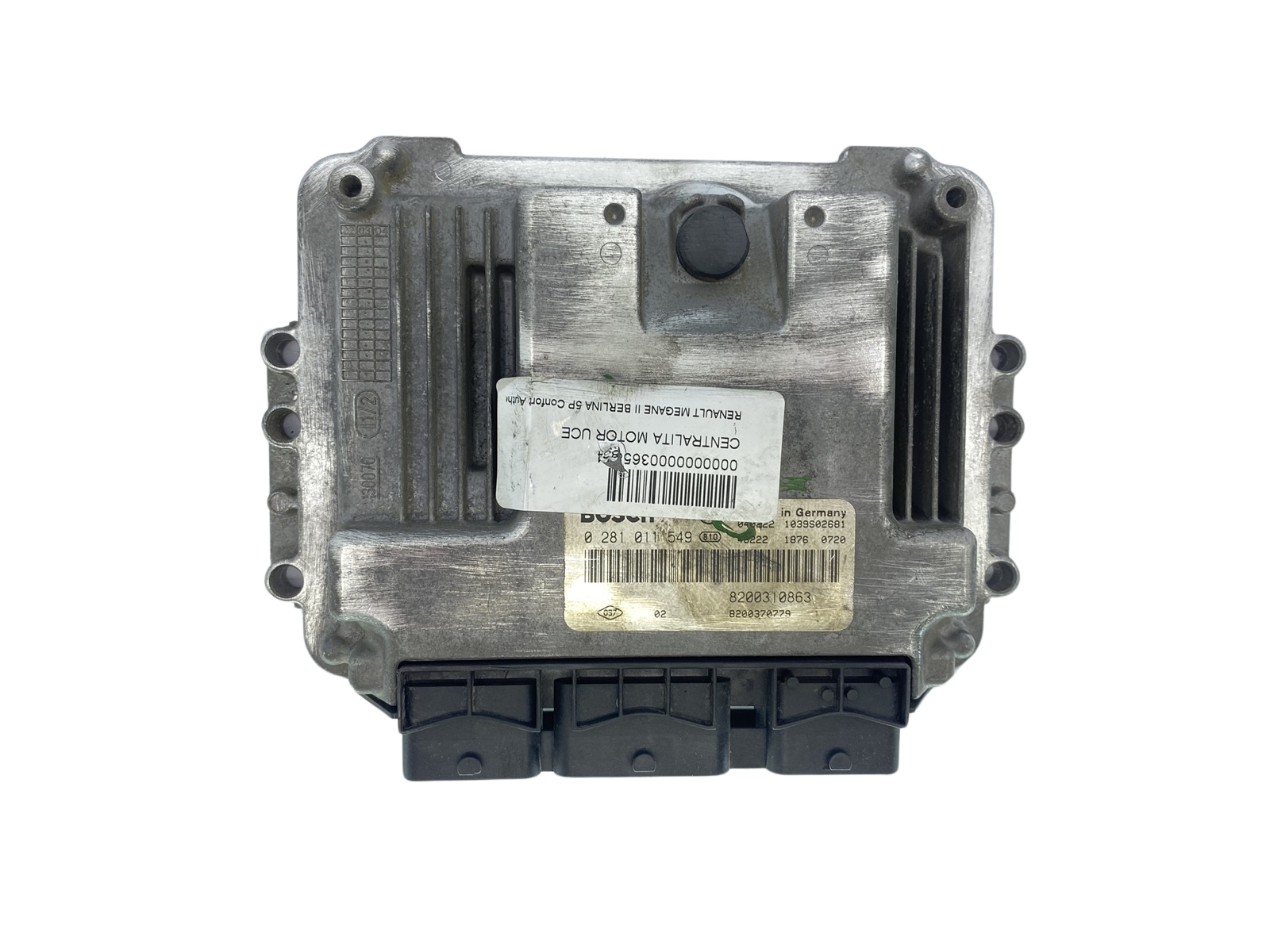 Ohjausyksikkö 0281011549 8200310863 8200370779 Renault Bosch 62757 main product photo