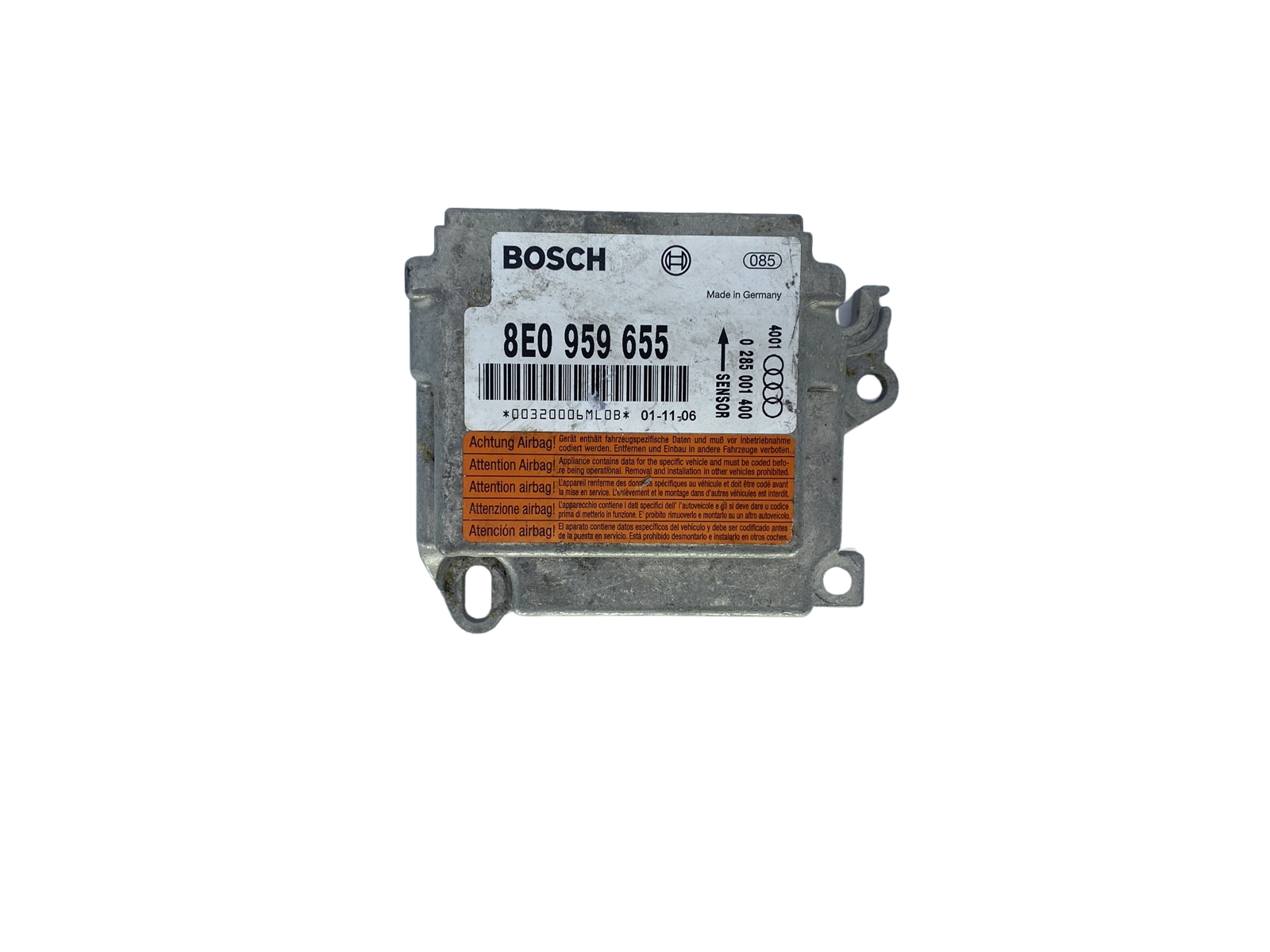 Ohjausyksikön moduuli 8E0959655 0285001400 Audi Bosch 58644 main product photo