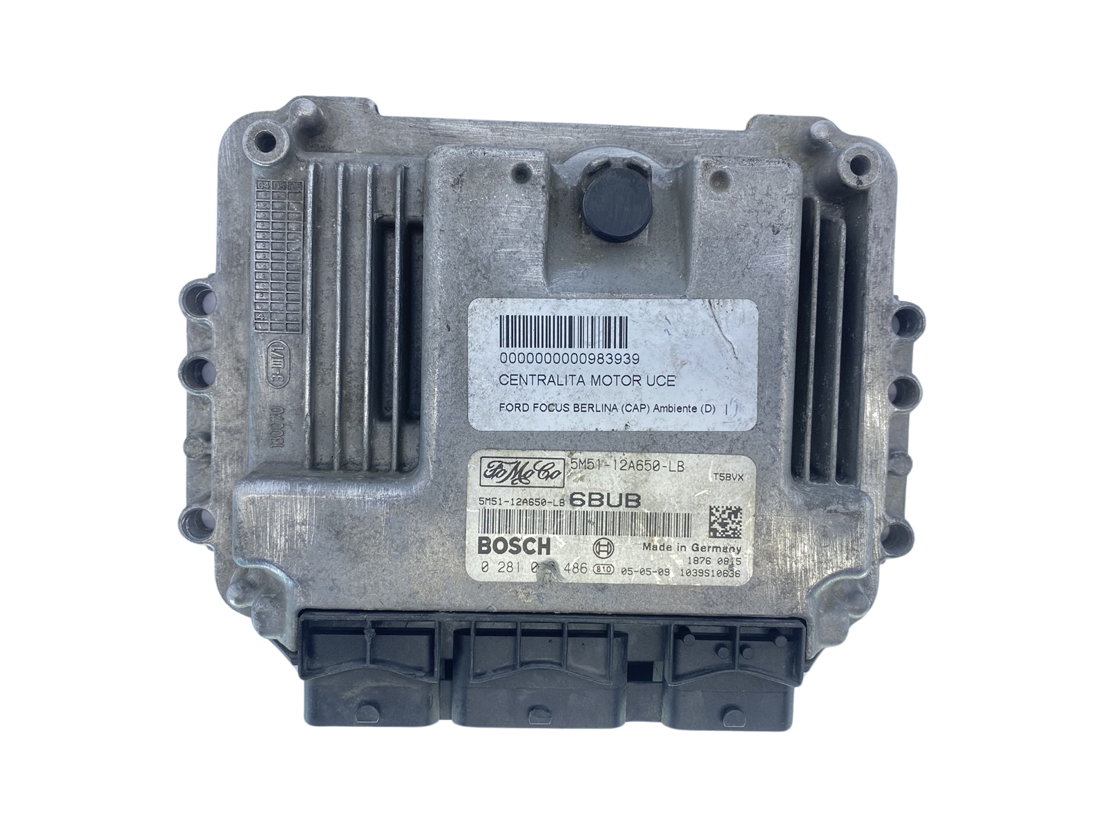 Ohjausyksikkö 0281012486 5M51-12A650-LB Ford Bosch 64005 main product photo