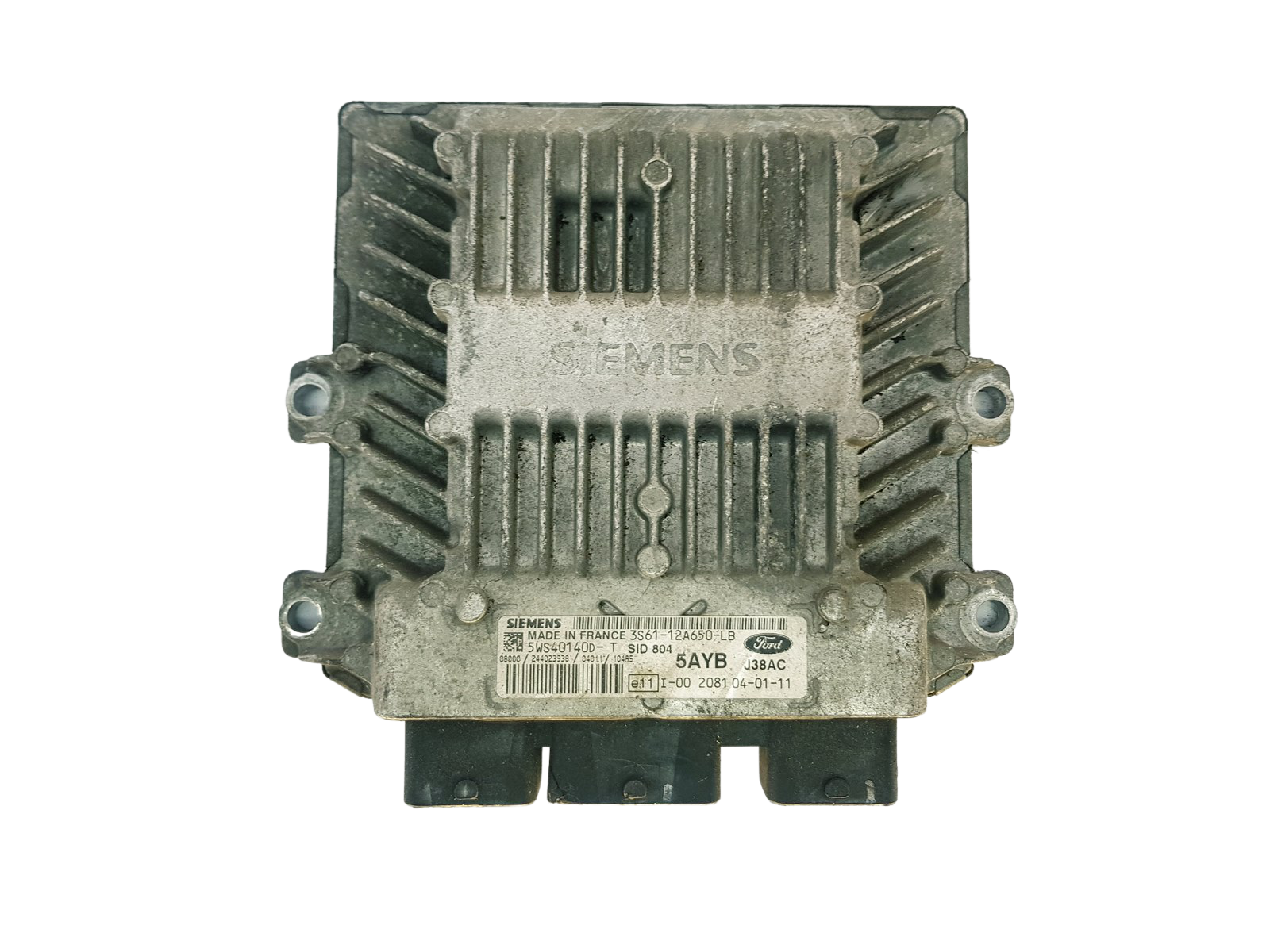 Ohjausyksikkö 3S61-12A650-LB 5WS40140D-T SID 804 Ford Siemens 33364 main product photo