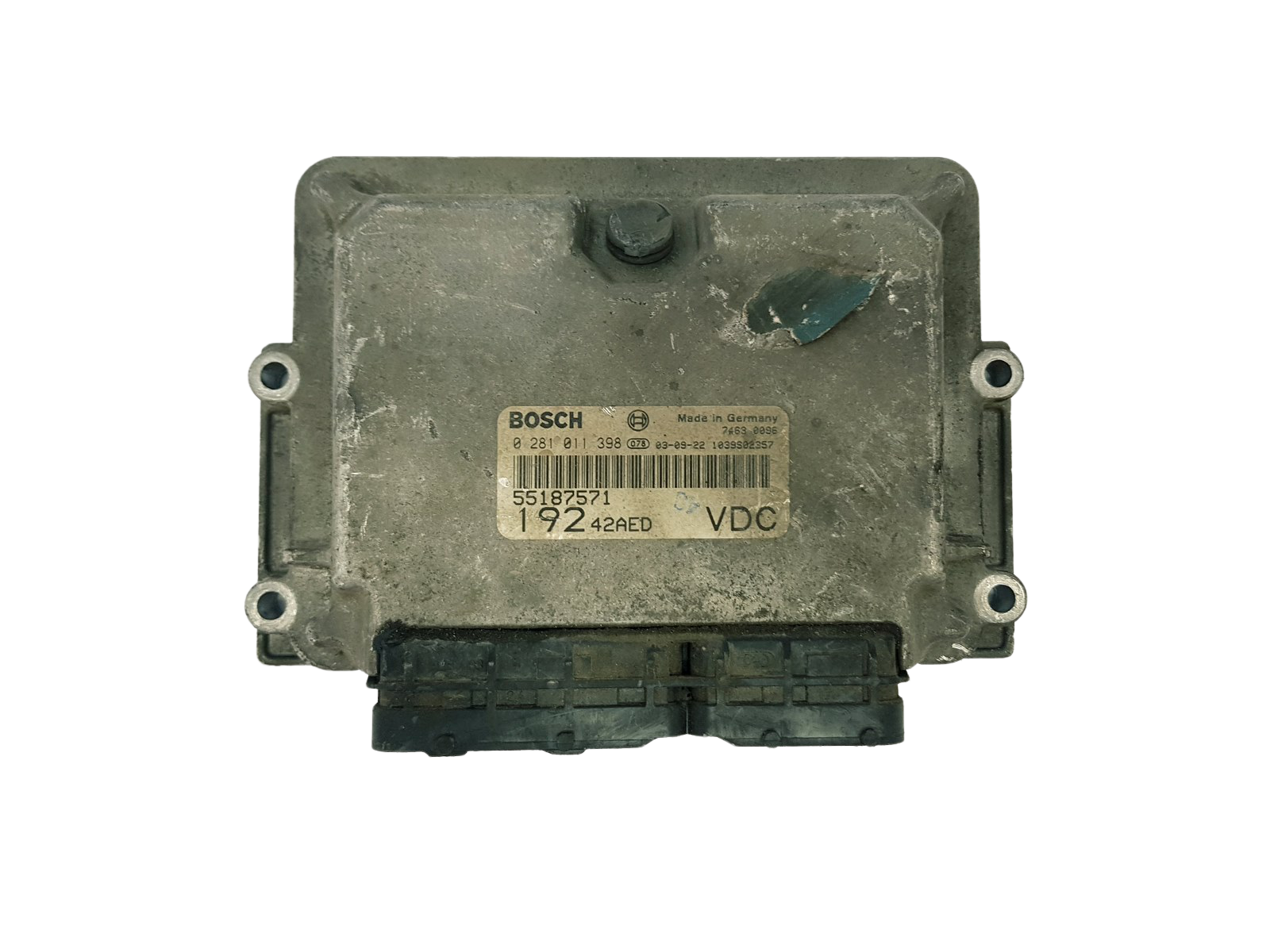 Ohjausyksikkö 55187571 0281011398 Fiat Bosch 33573 main product photo