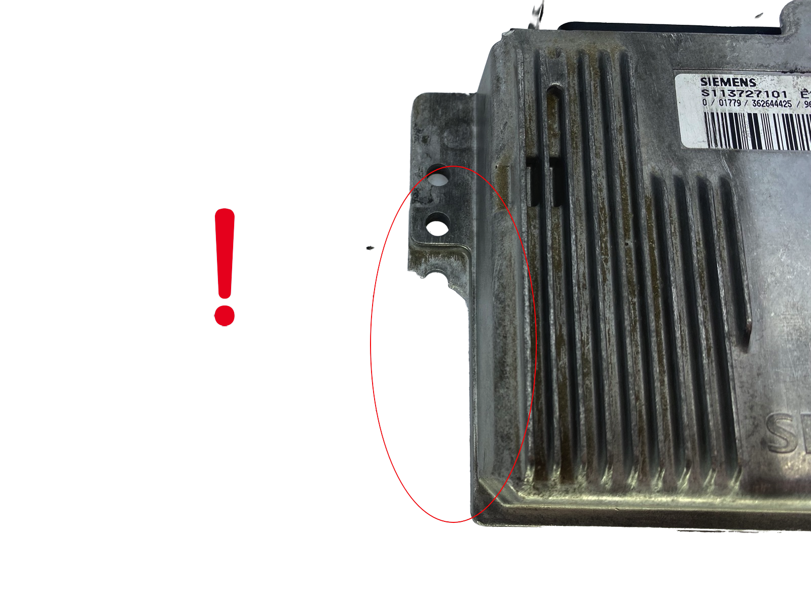 Ohjausyksikkö Volvo S113727101E 30850997-0B Siemens 52294 main product photo