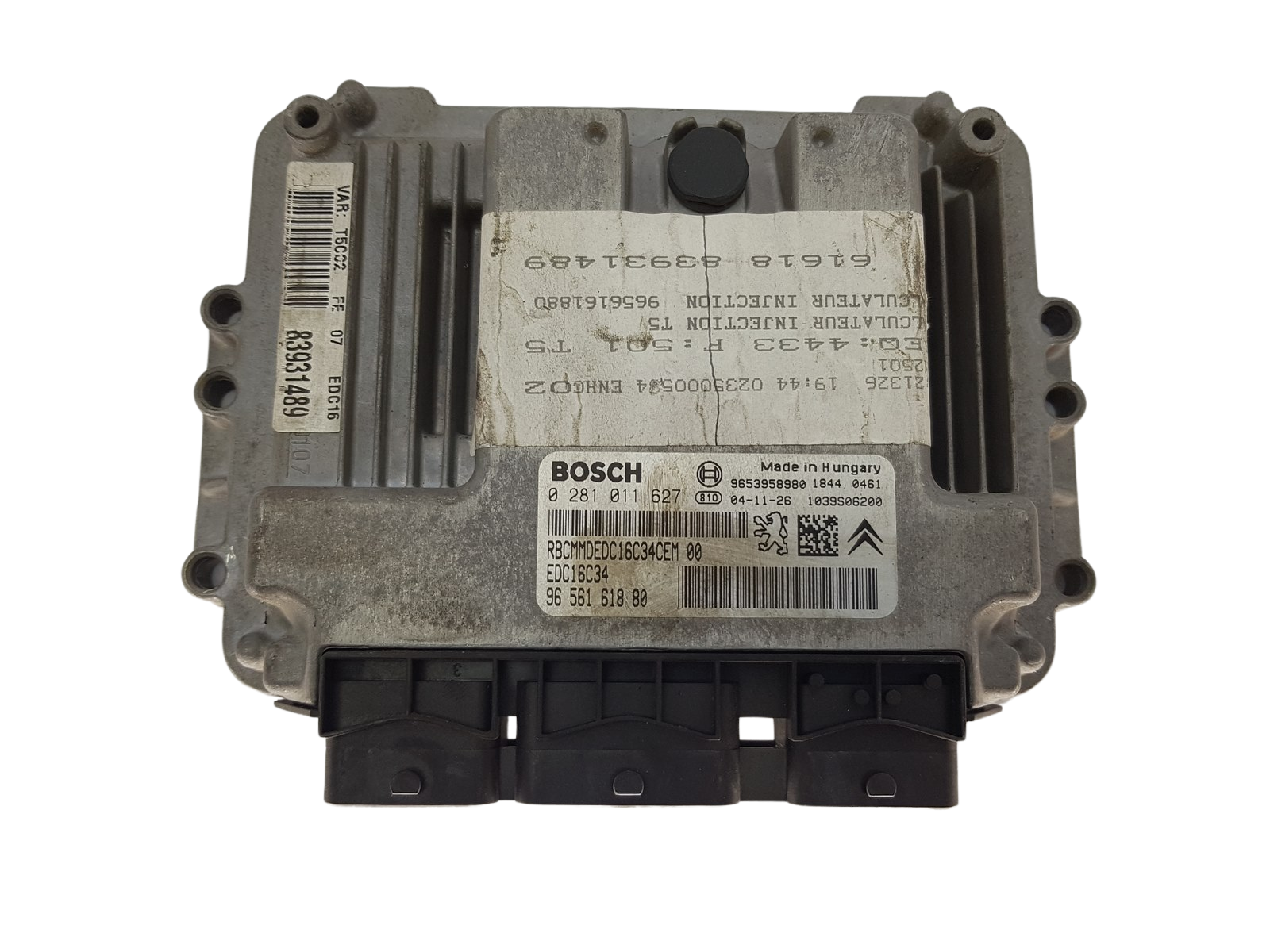 Ohjausyksikkö 0281011627 9656161880 9653958980 PSA Bosch 3235 main product photo