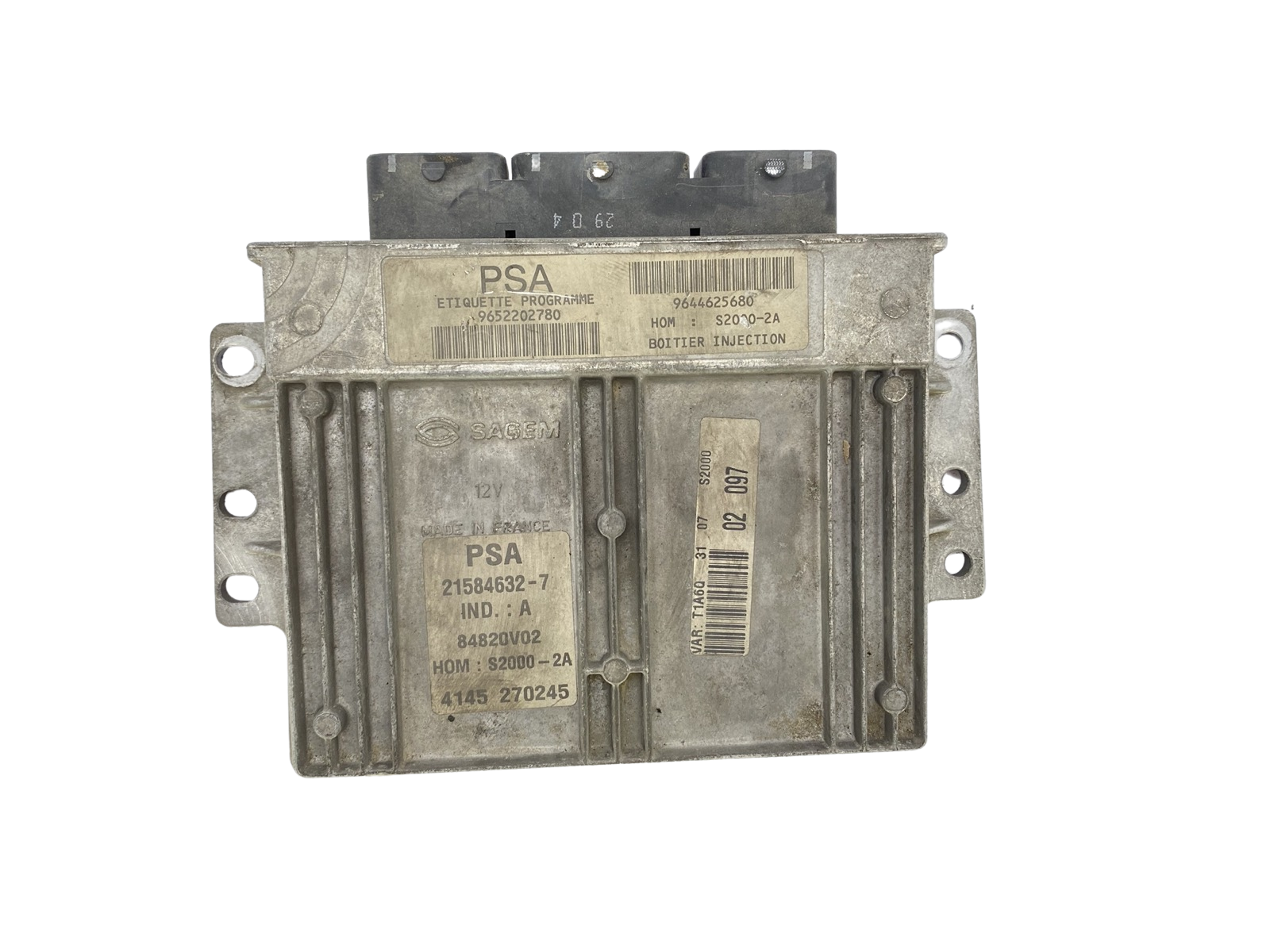 Ohjausyksikkö 9652202780 9644625680 21584632-7 PSA Sagem 59733 main product photo