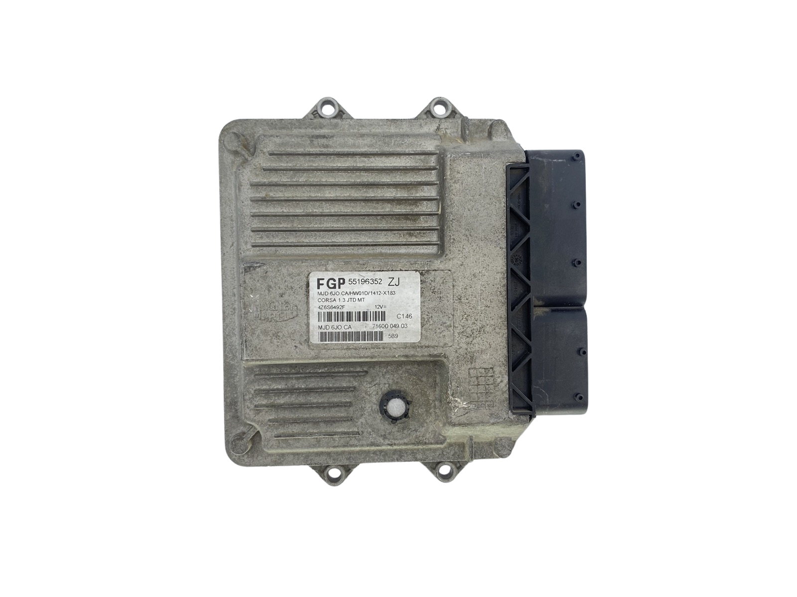Ohjausyksikkö 55196352 ZJ MJD 6JO.CA 71600.049.03 Opel FGP 60968 main product photo
