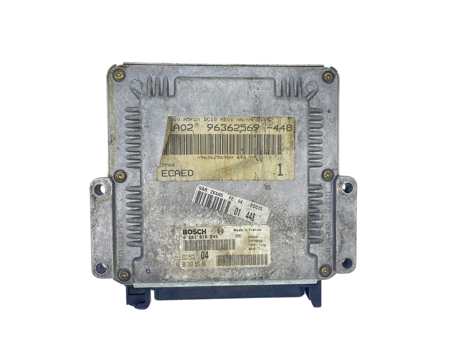 Ohjausyksikkö 0281010249 9636256980 28FM0000 PSA Bosch 61788 main product photo