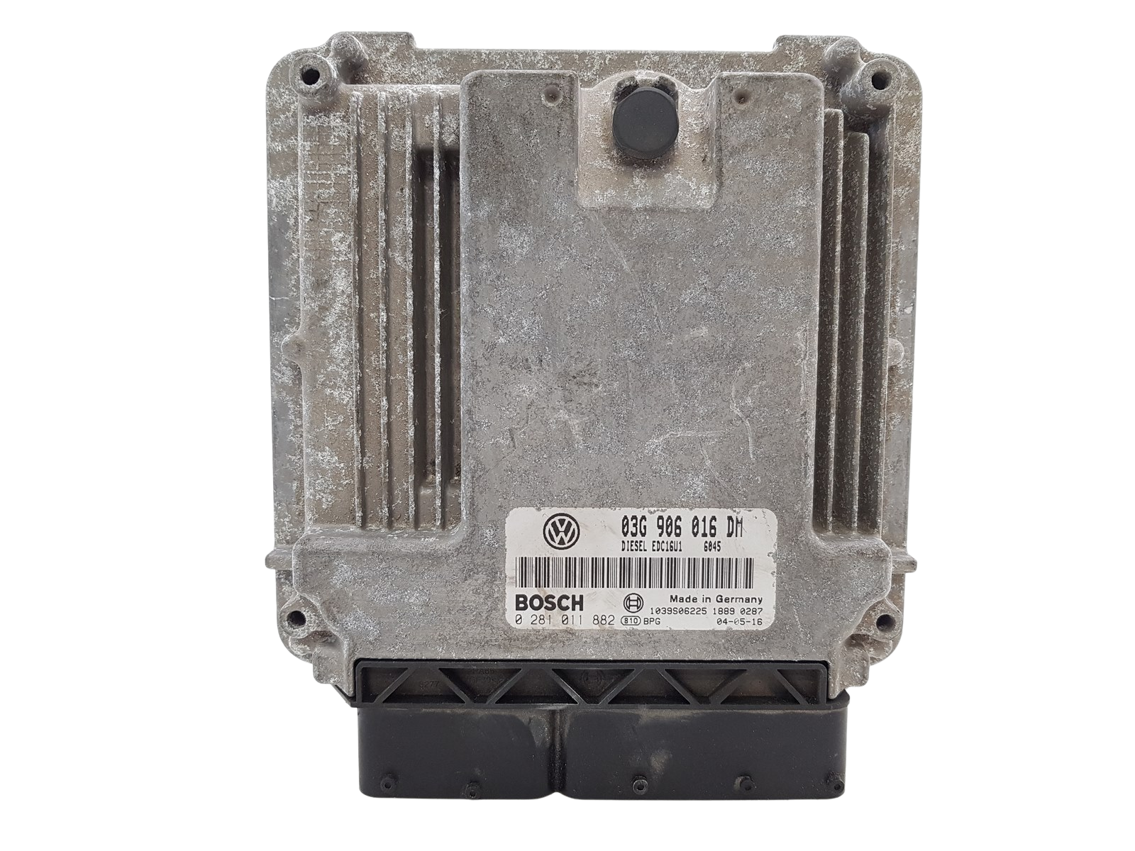 Ohjausyksikkö VW Caddy 3 03G906016DM 0281011882 1.9 TDI main product photo