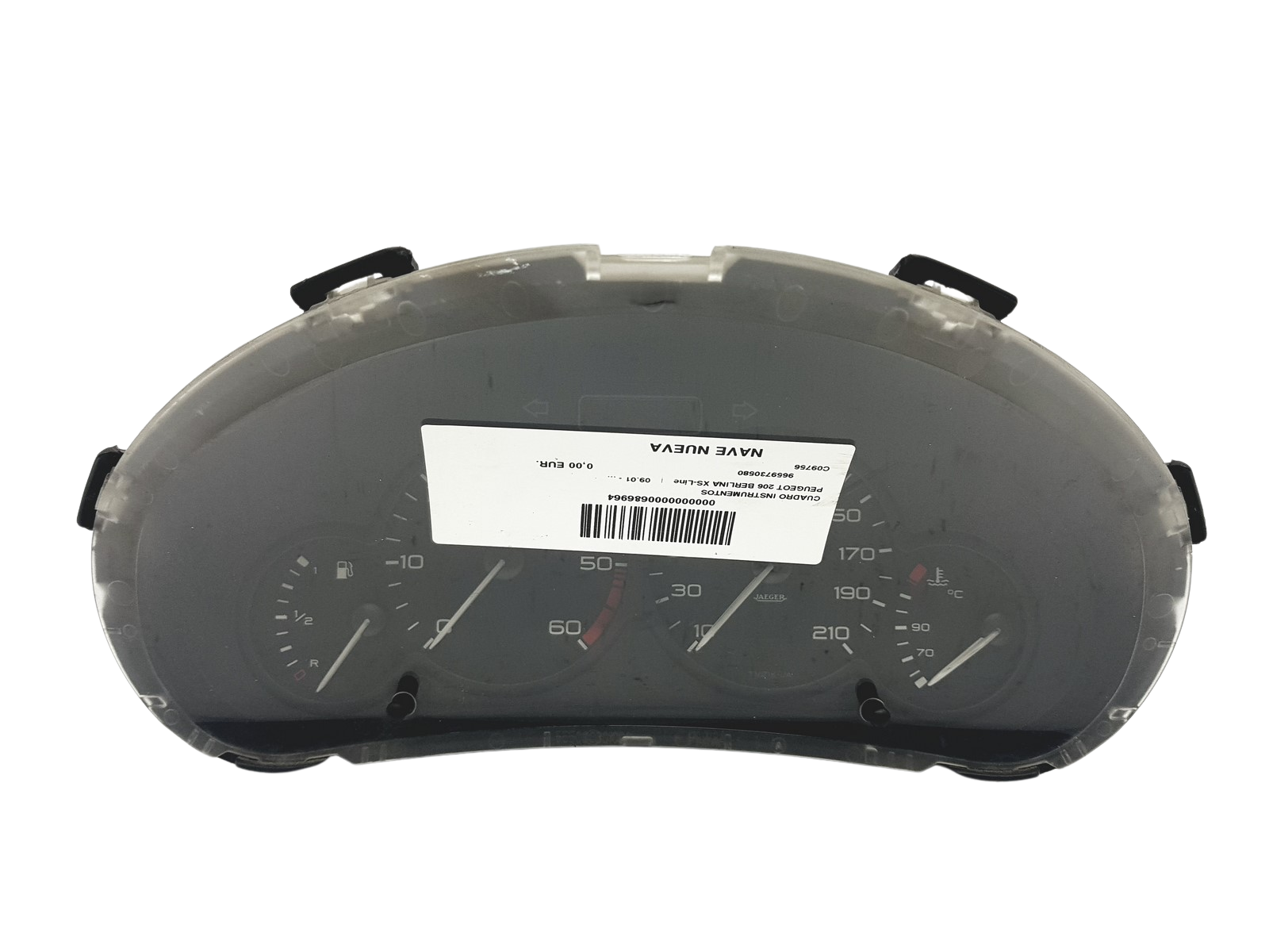 Nopeusmittari Peugeot 206 9659730580 000501701 55287 main product photo