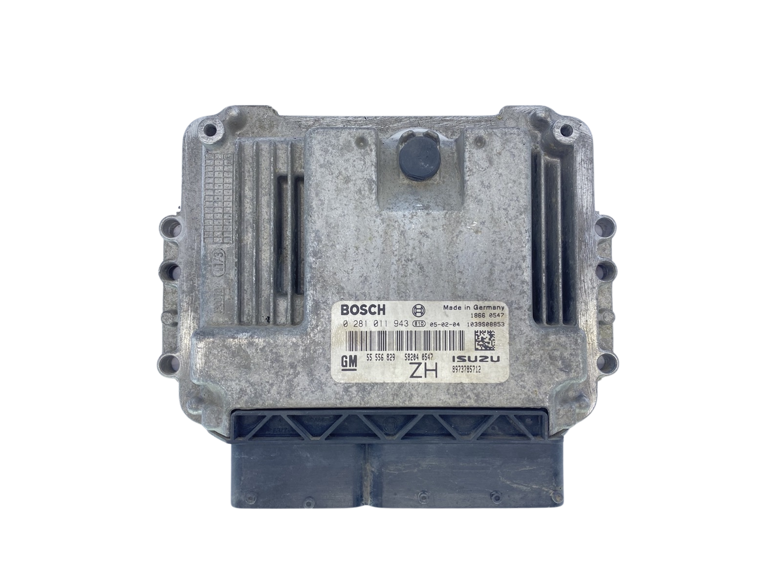 Ohjausyksikkö 0281011943 55556829 8973785712 Opel Bosch GM Isuzu 63839 main product photo