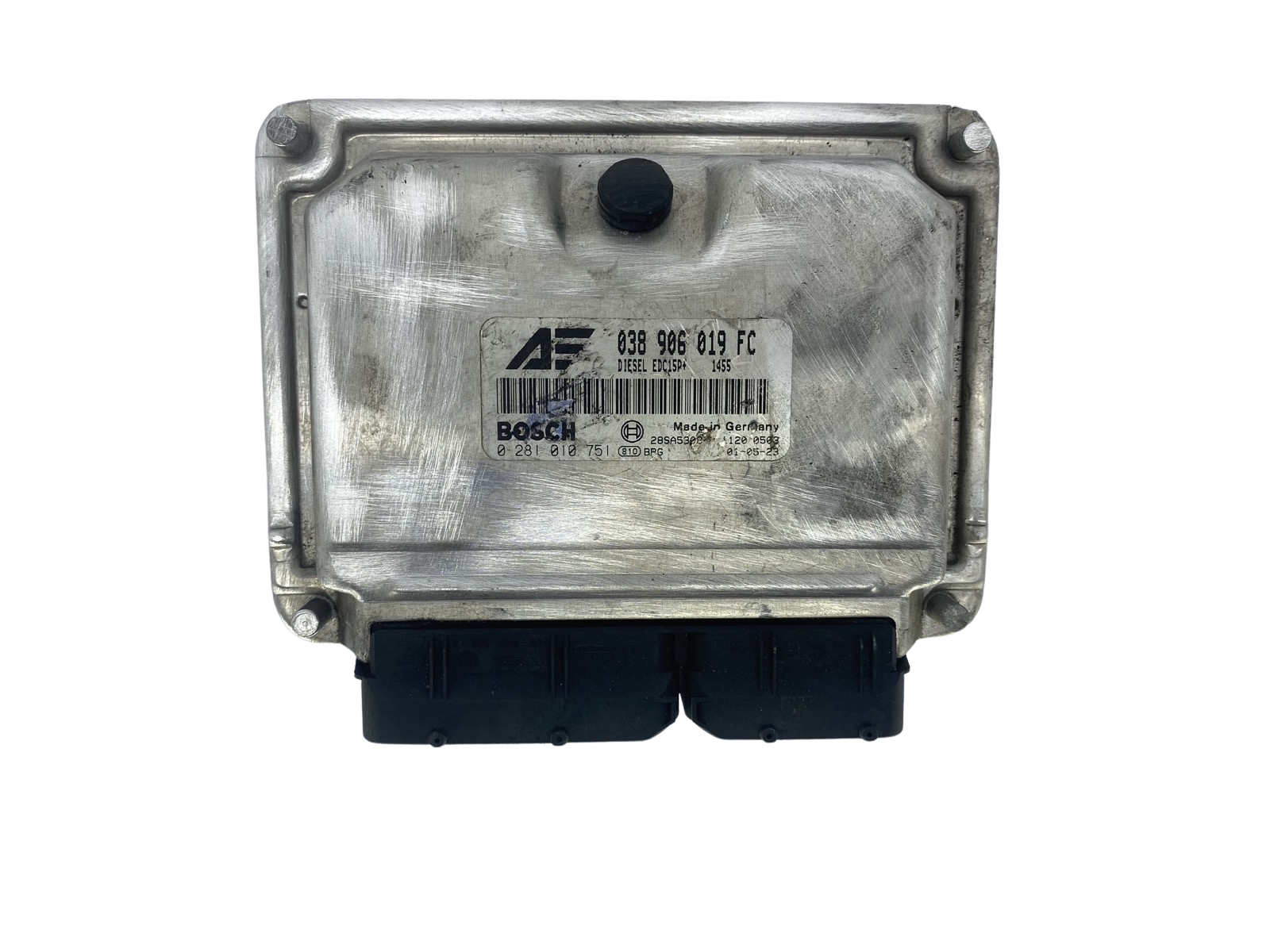 Ohjausyksikkö 038906019FC 0281010751 VW Seat Bosch 49230 main product photo
