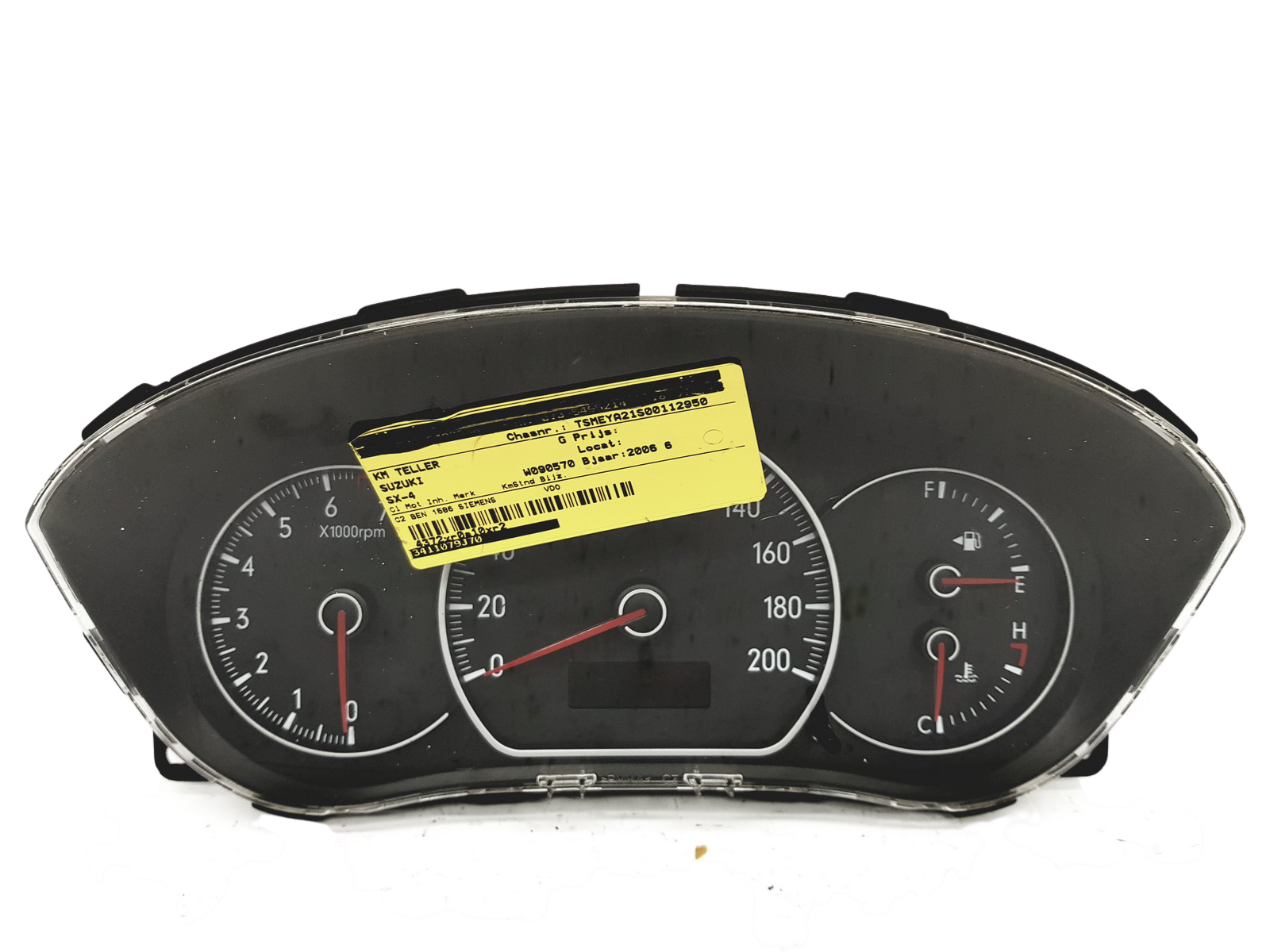Nopeusmittari Suzuki SX4 34110-79J70 34110-79J2 30750 main product photo