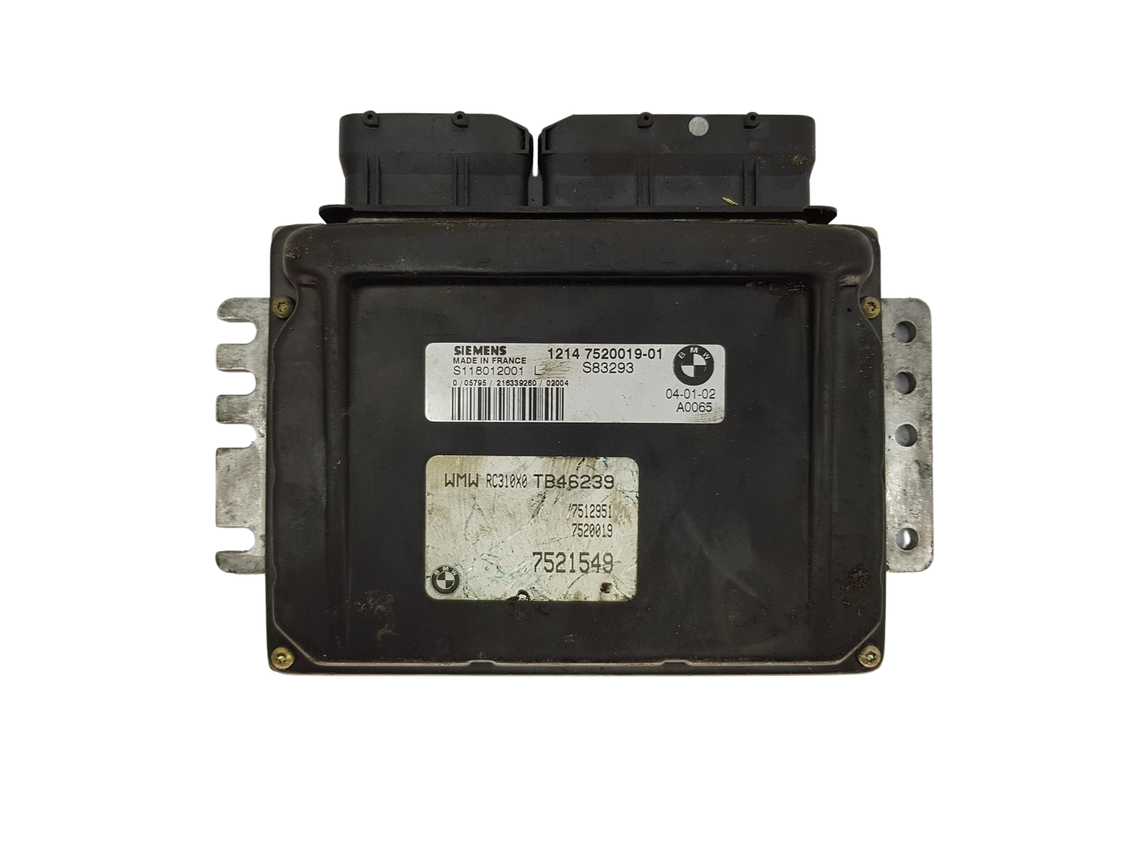 Ohjausyksikkö Mini 1214 7520019-01 S118012001L S83293 Siemens main product photo