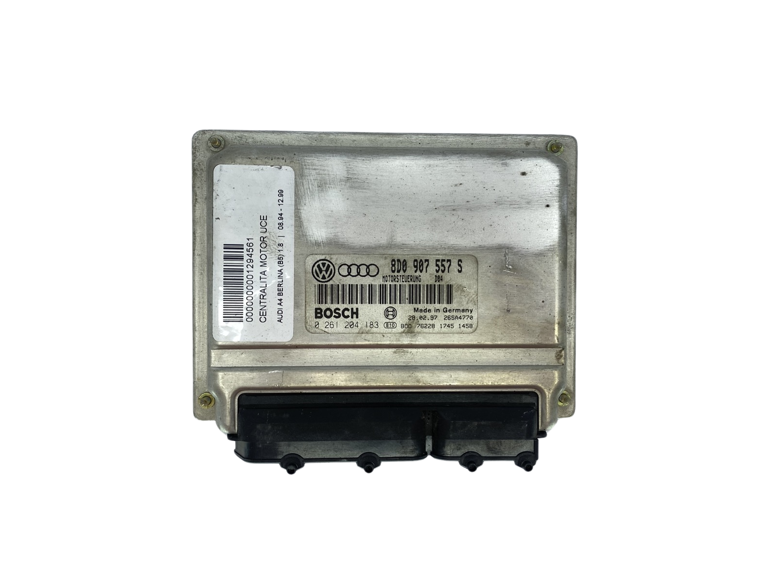 Ohjausyksikkö 8D0907557S 0261204183 Audi Bosch 62516 main product photo