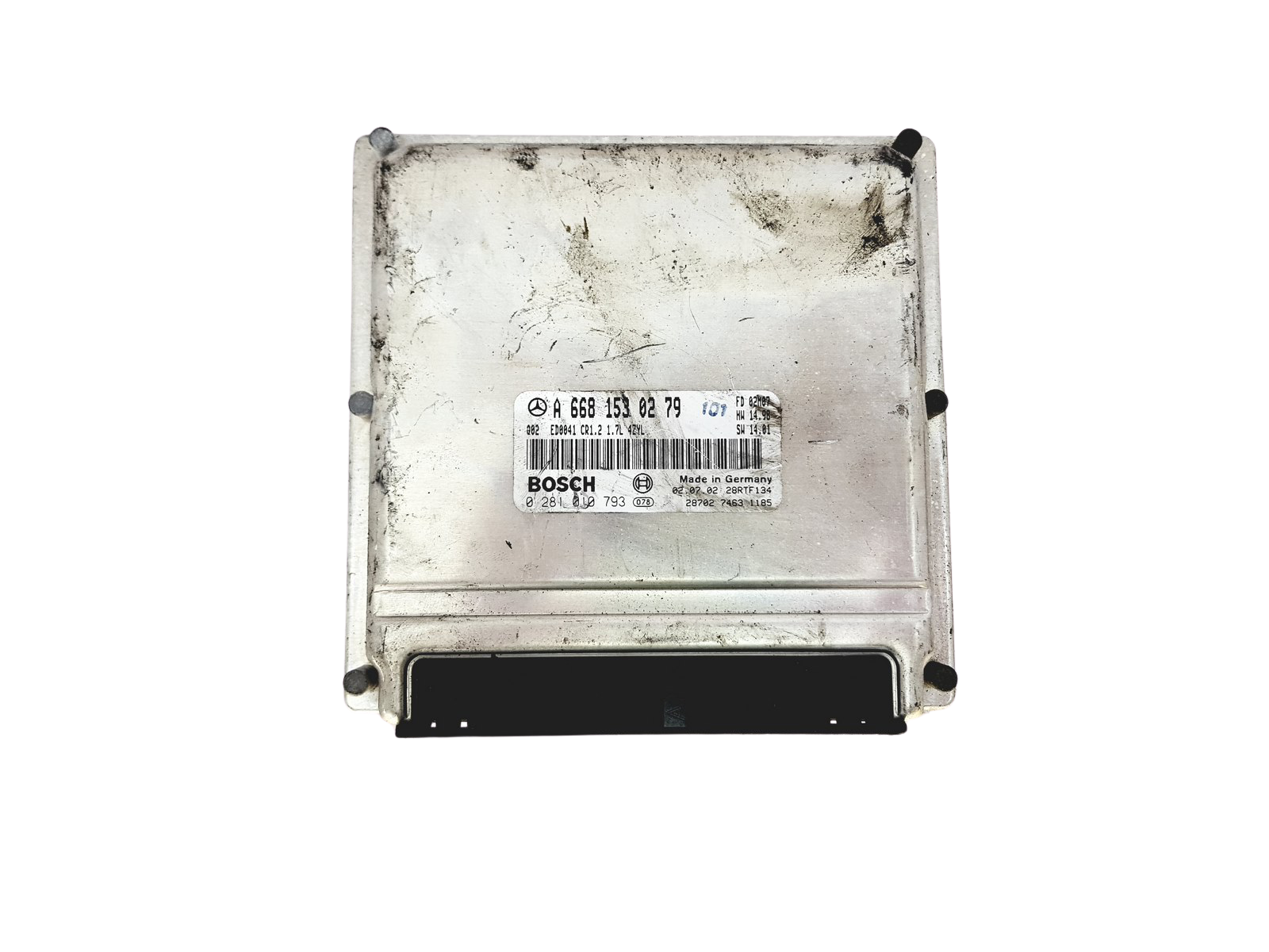 Ohjausyksikkö A6681530279 0281010793 Mercedes Bosch 27817 main product photo